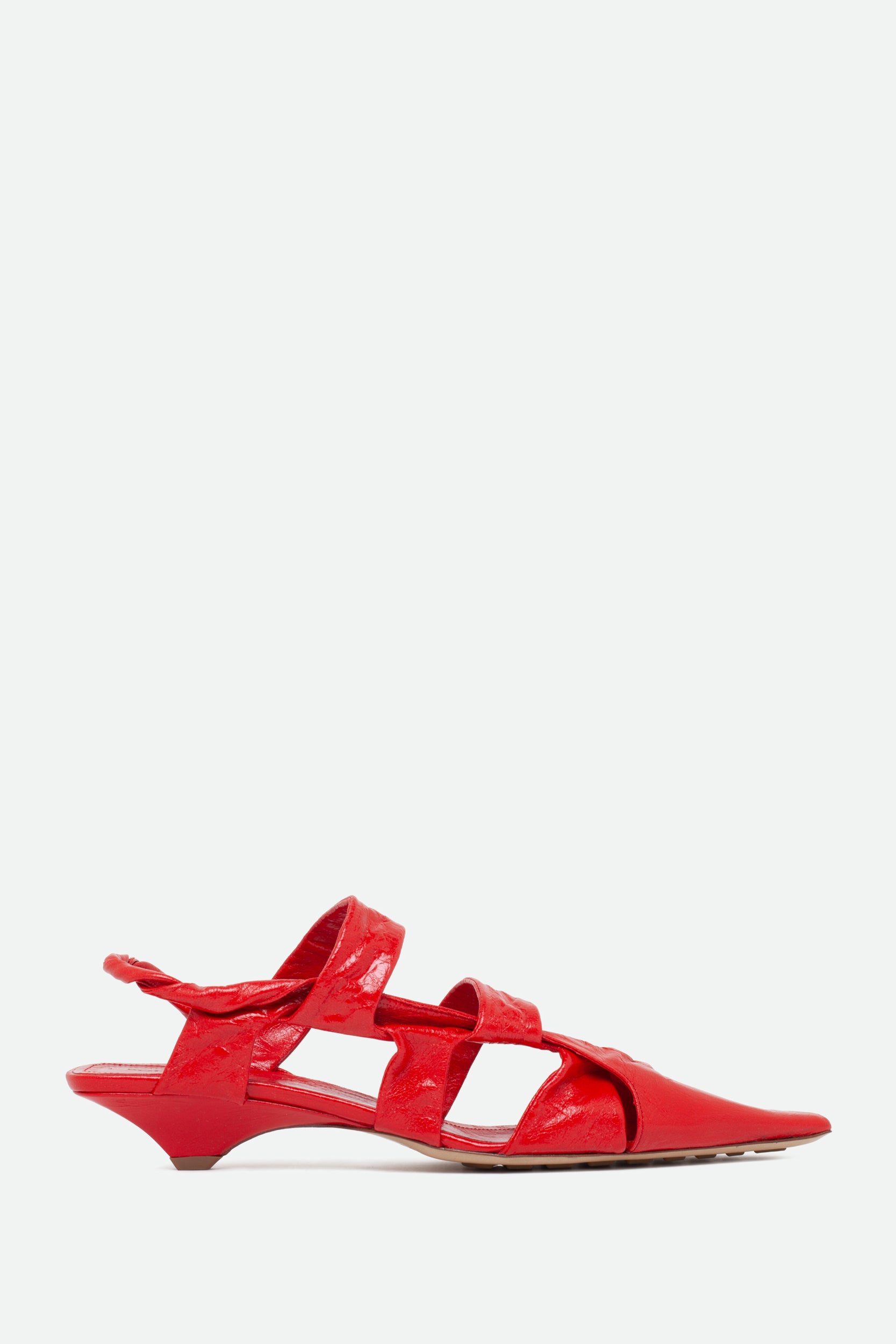 Bottega Veneta Red Sandal