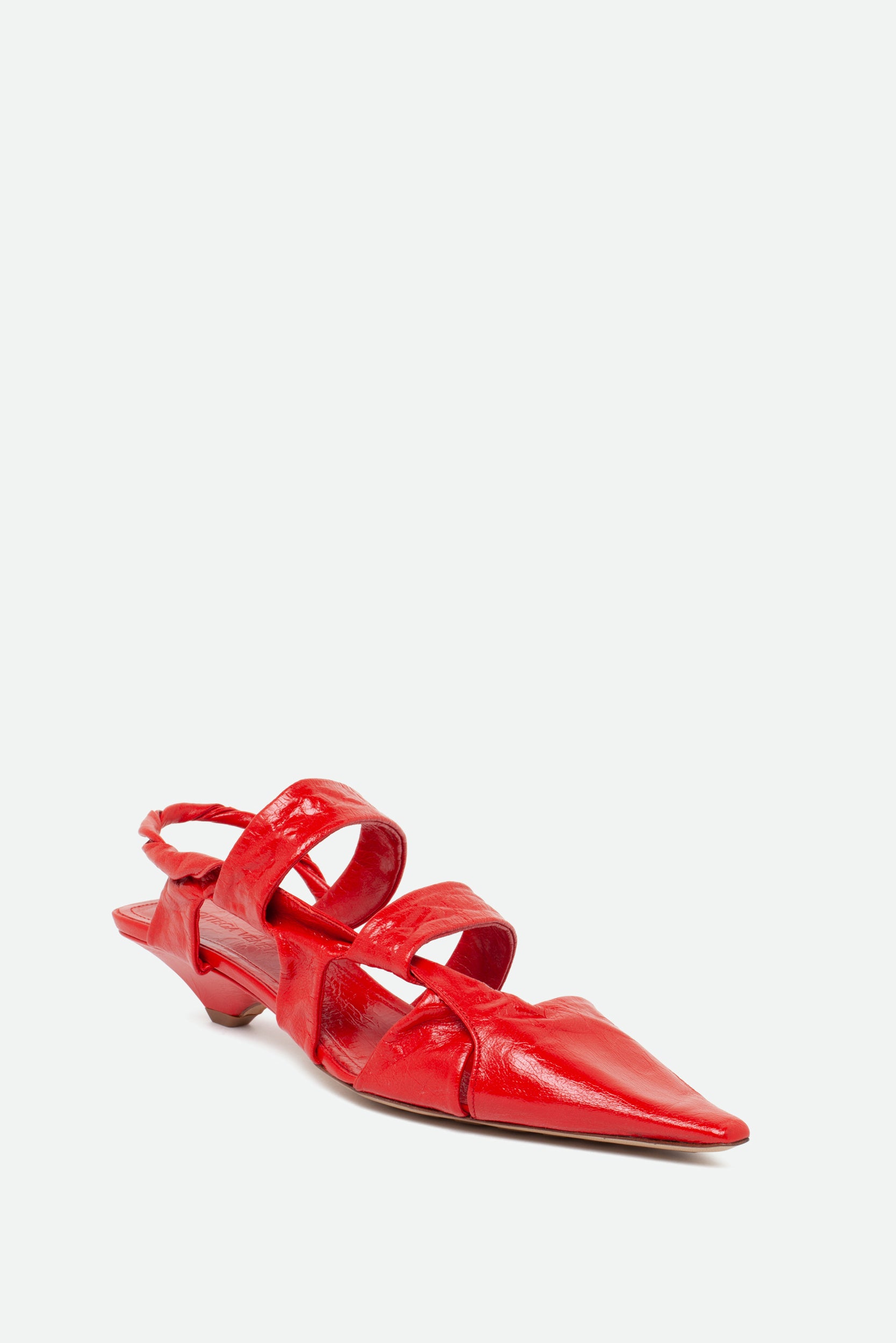 Bottega Veneta Red Sandal