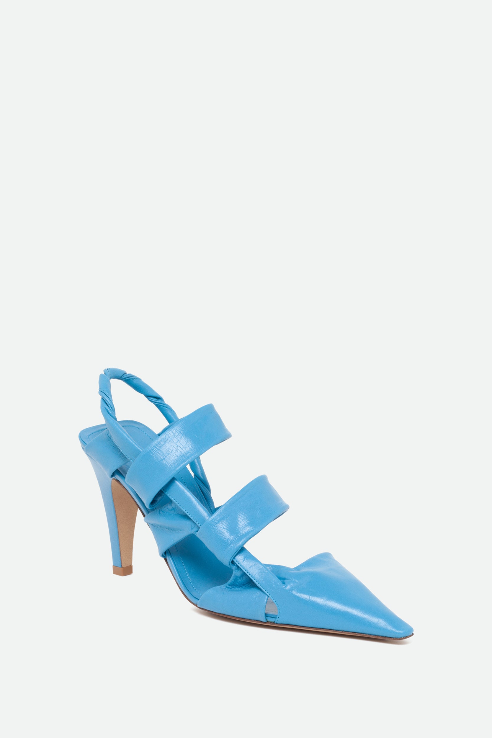 Bottega Veneta Light blue pumps