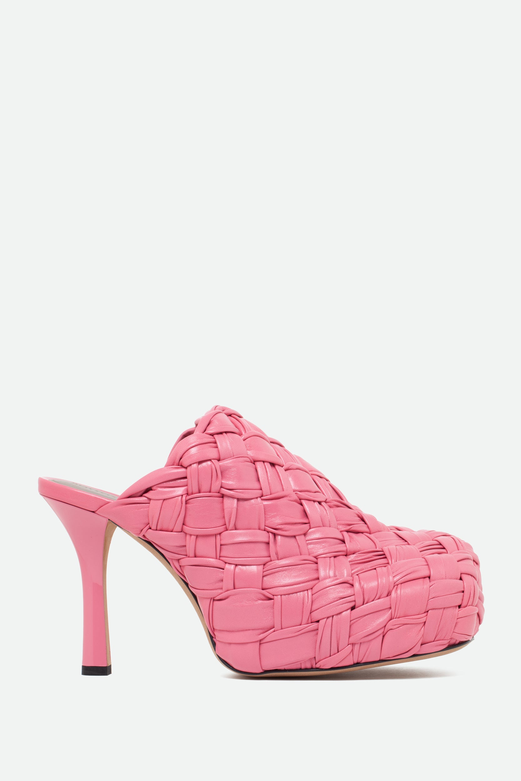 Bottega Veneta Sabot Tacco Rosa