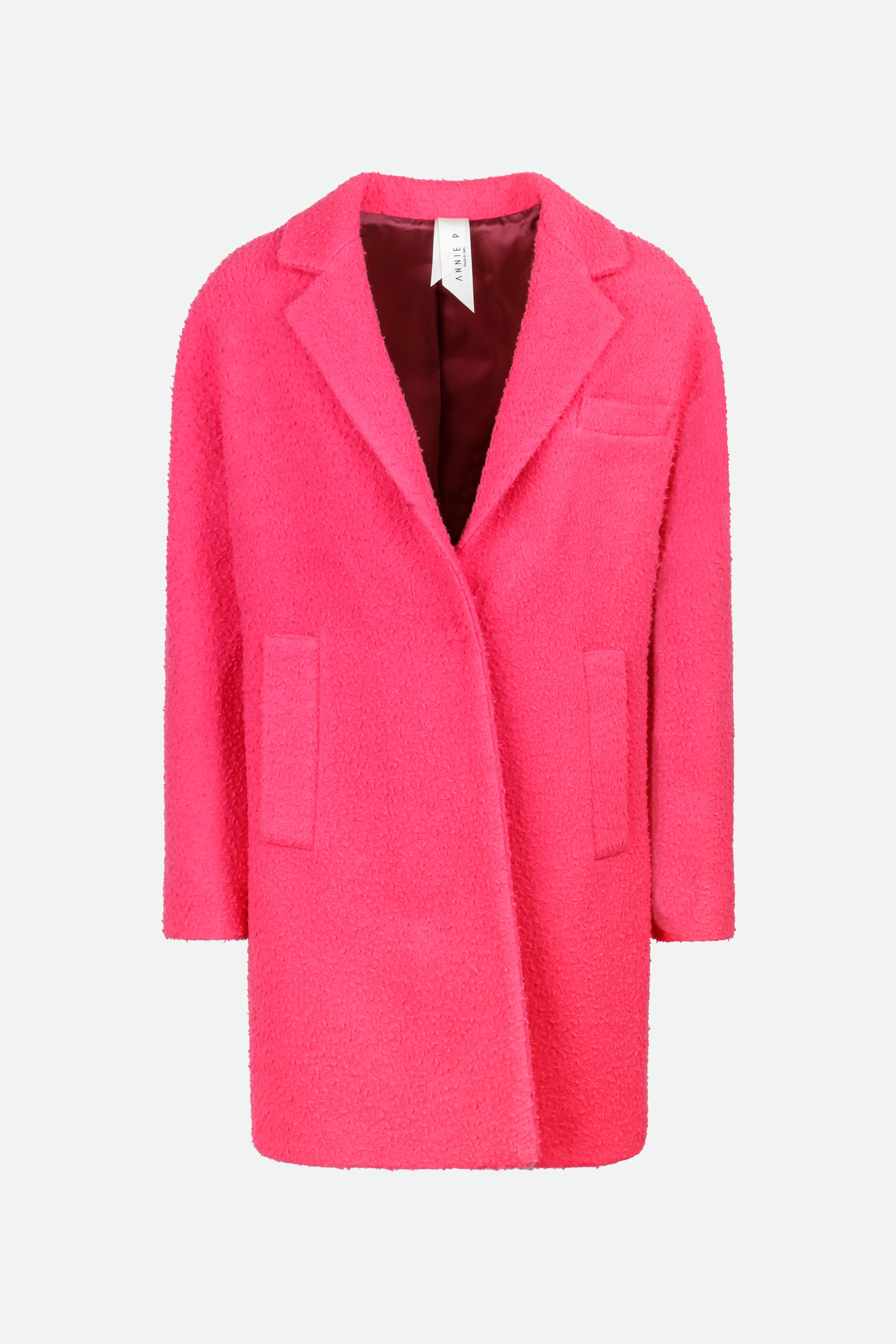 Annie Paris Fuchsia Coat