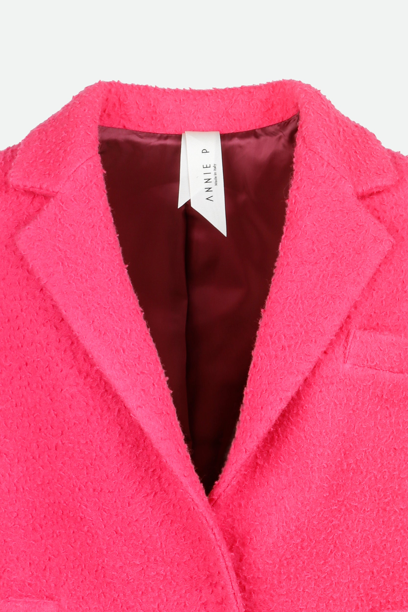 Annie Paris Fuchsia Coat