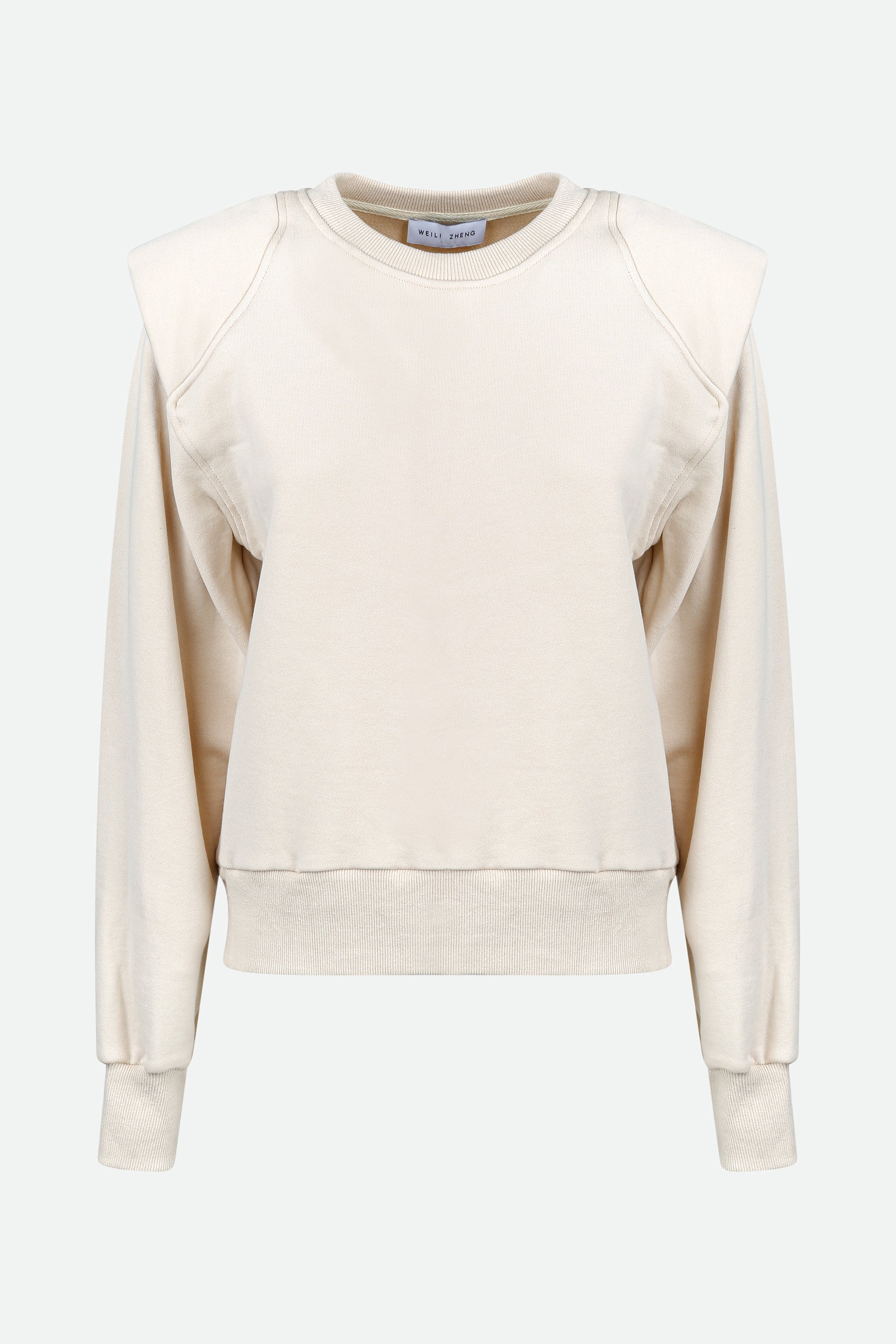 Weili Zheng Cream Sweatshirt