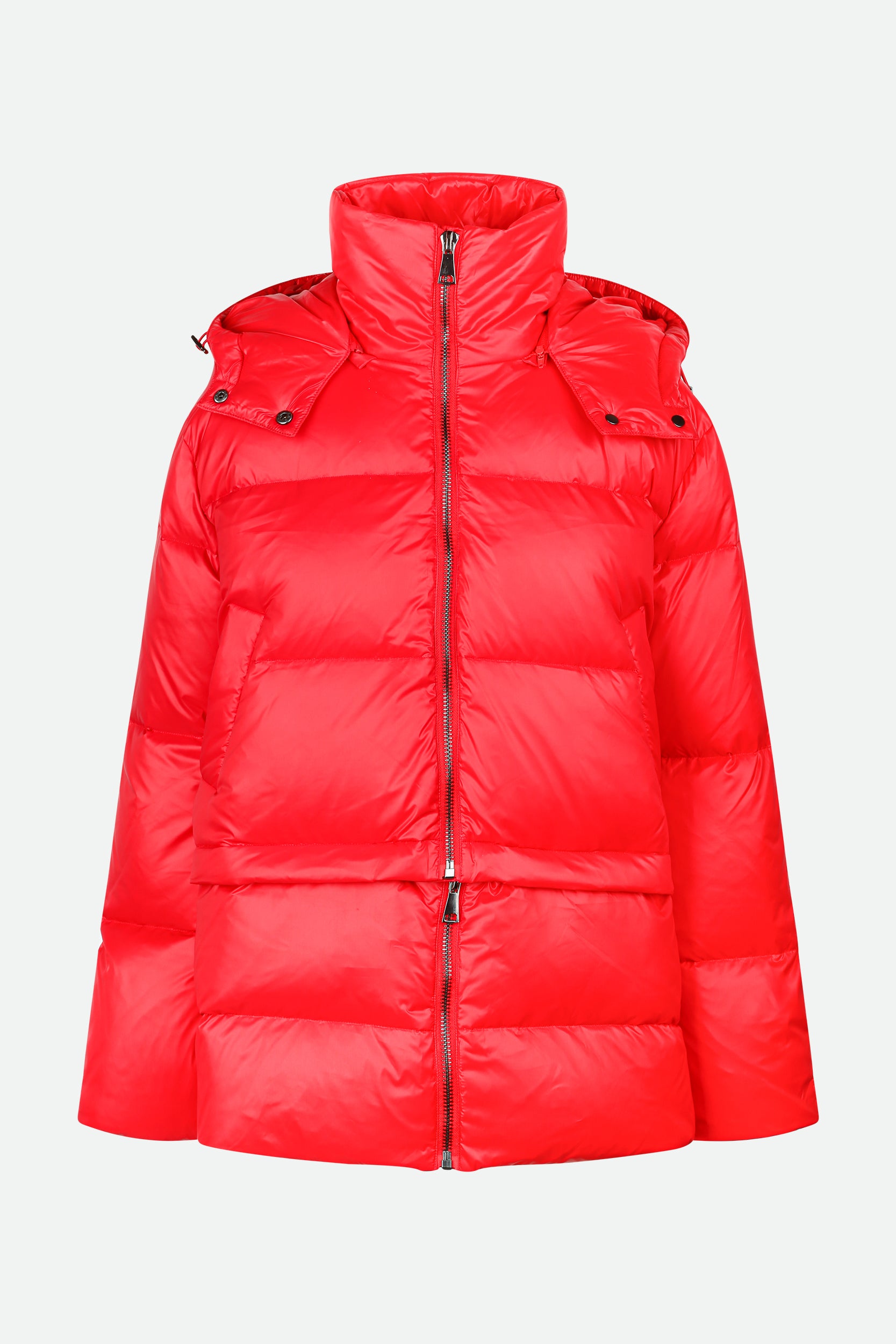 Weili Zheng Red Down Jacket