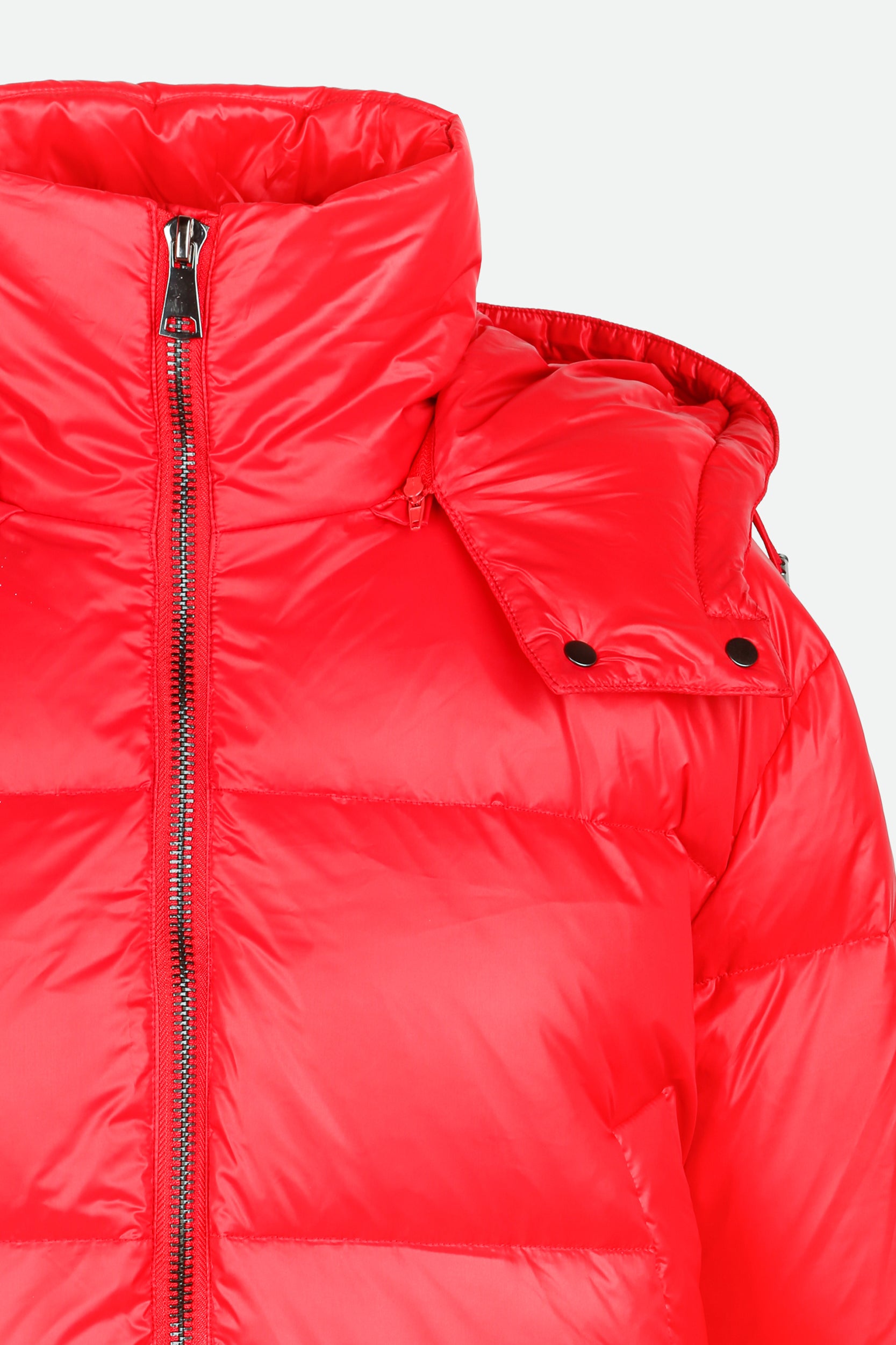 Weili Zheng Red Down Jacket