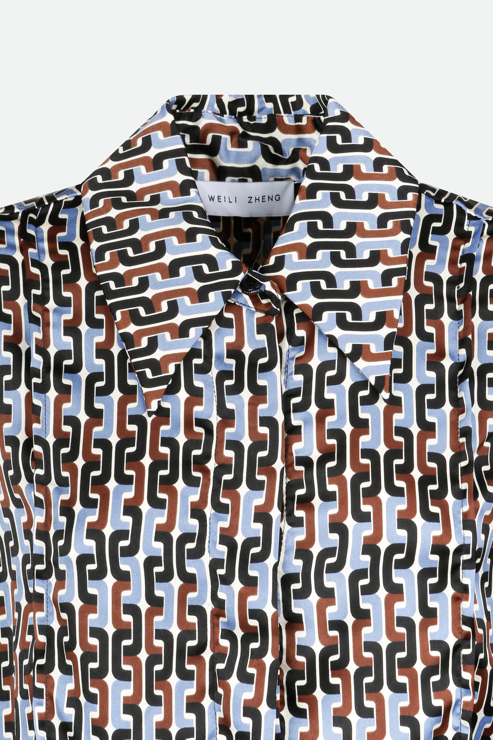 Weili Zheng Patterned Shirt