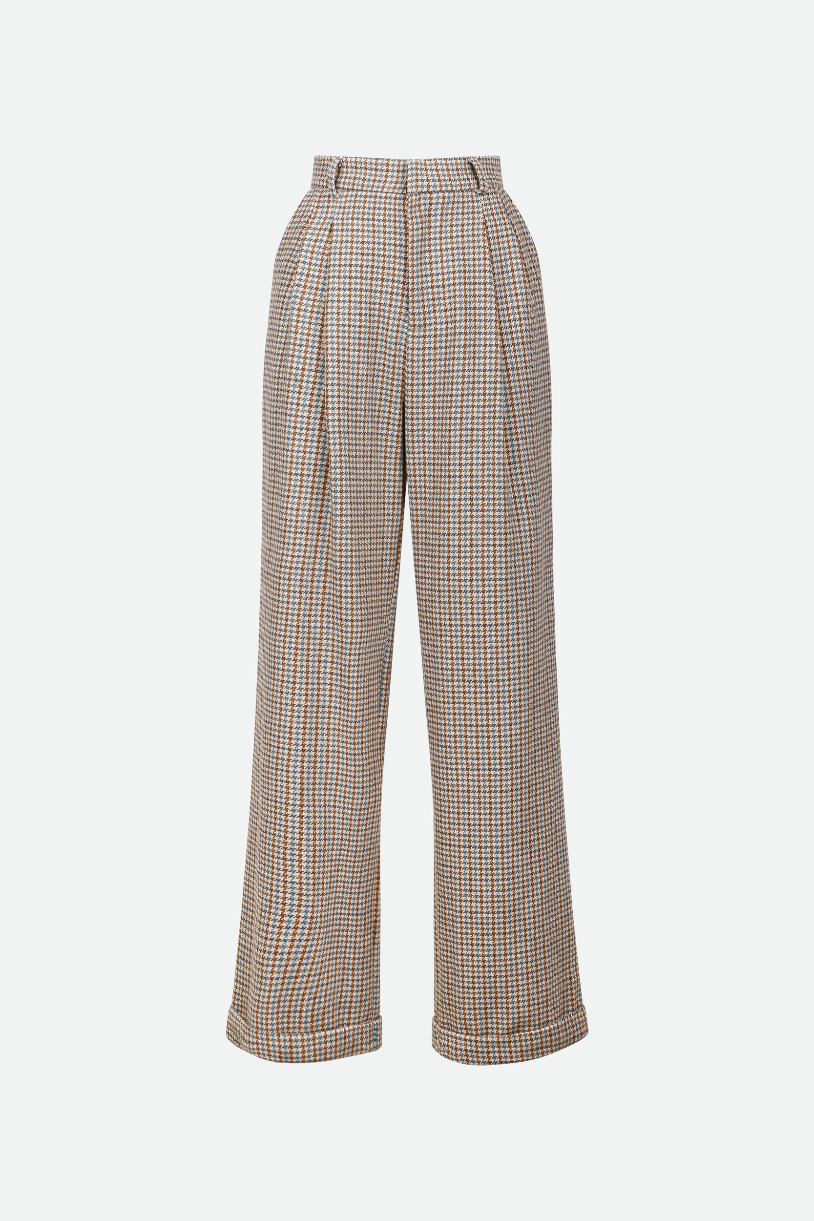 Weili Zheng Multicolored Check Trousers