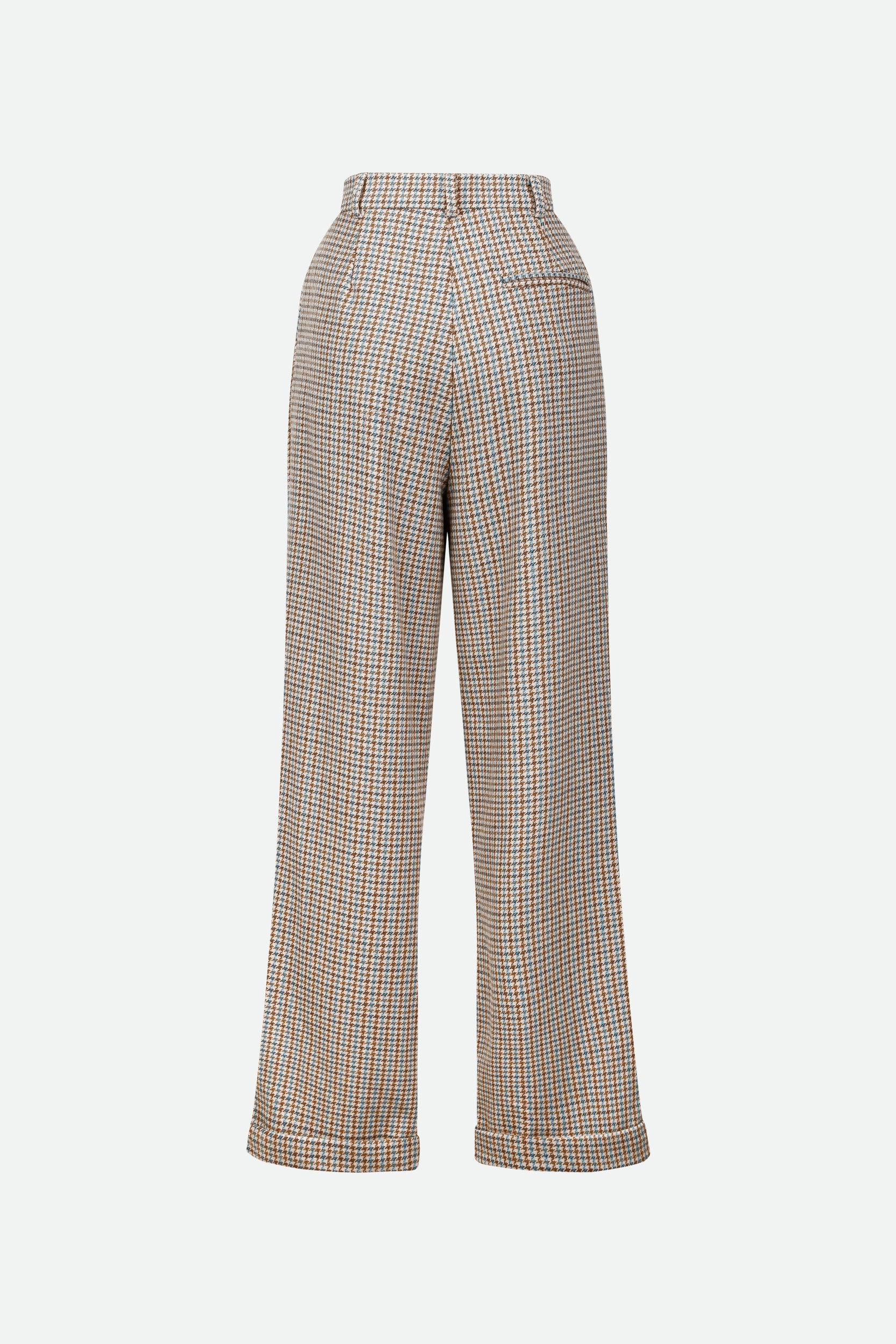 Weili Zheng Multicolored Check Trousers