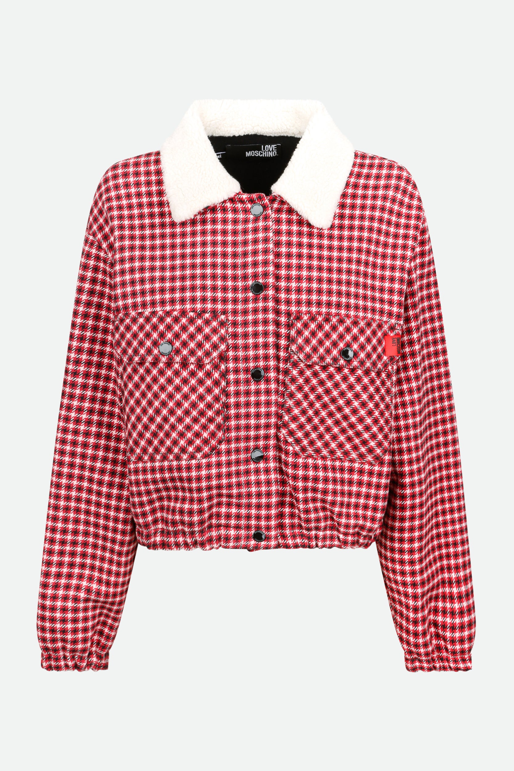 Love Moschino Multicolored Checked Jacket