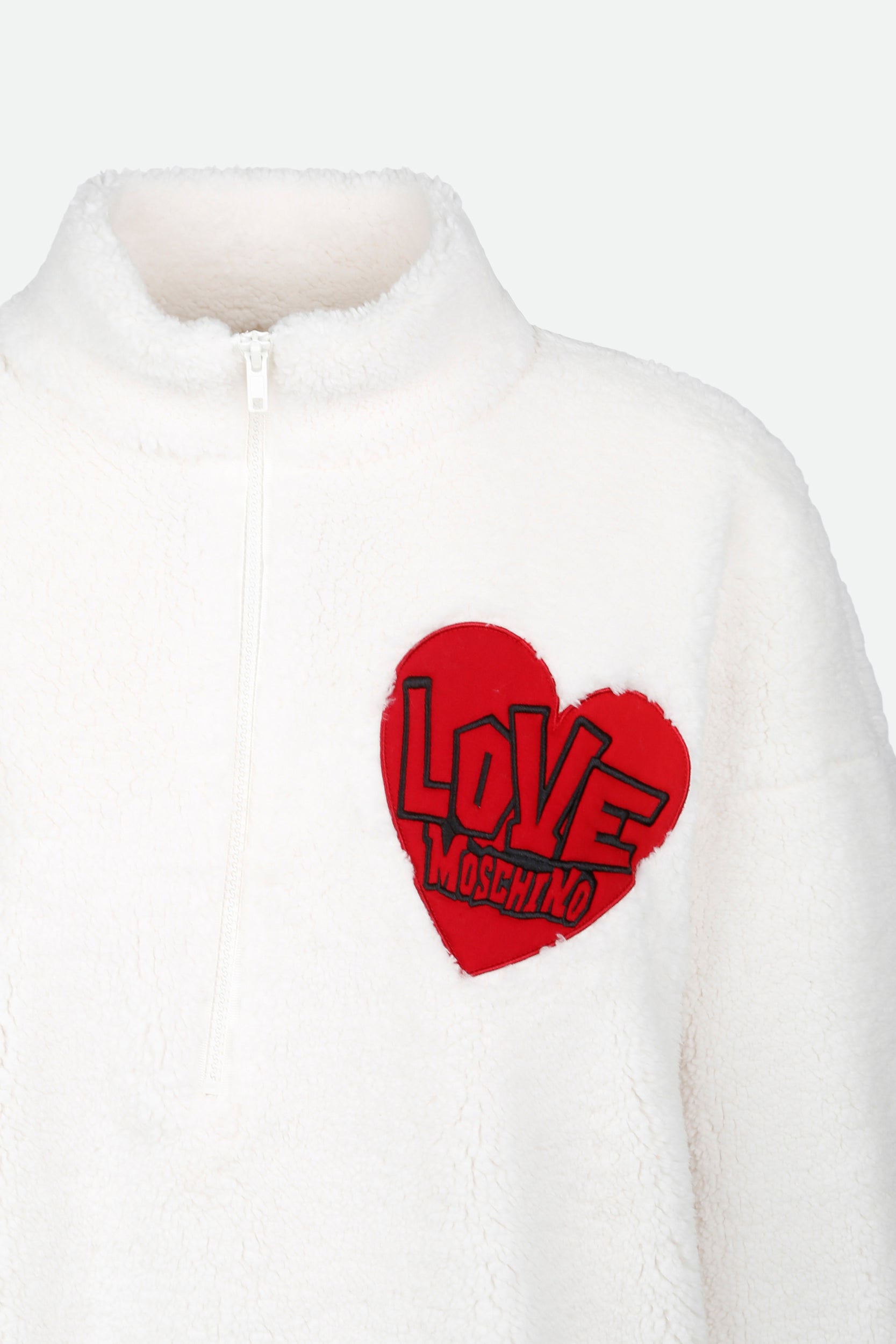 Love Moschino White Sweatshirt