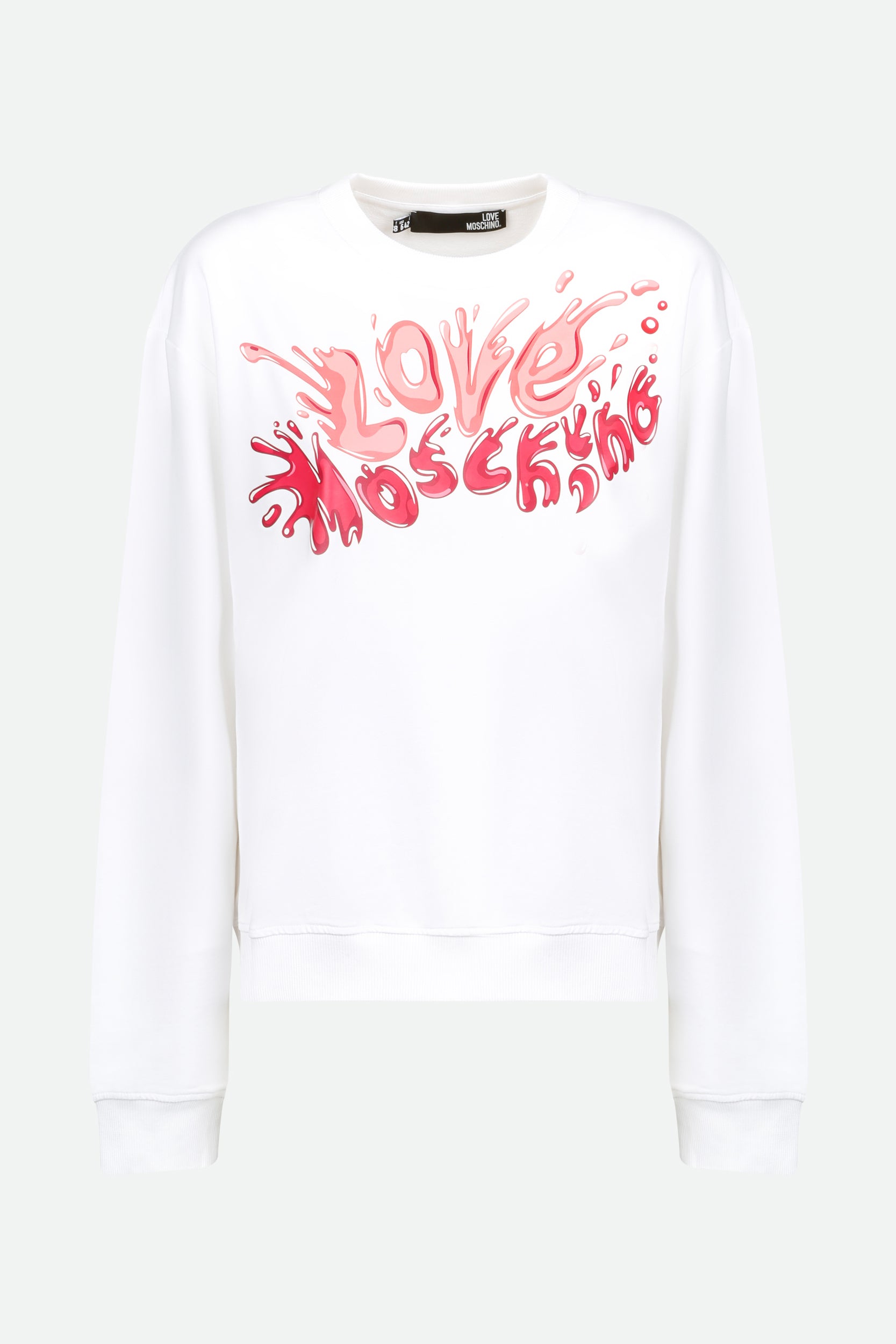 Love Moschino White Sweatshirt