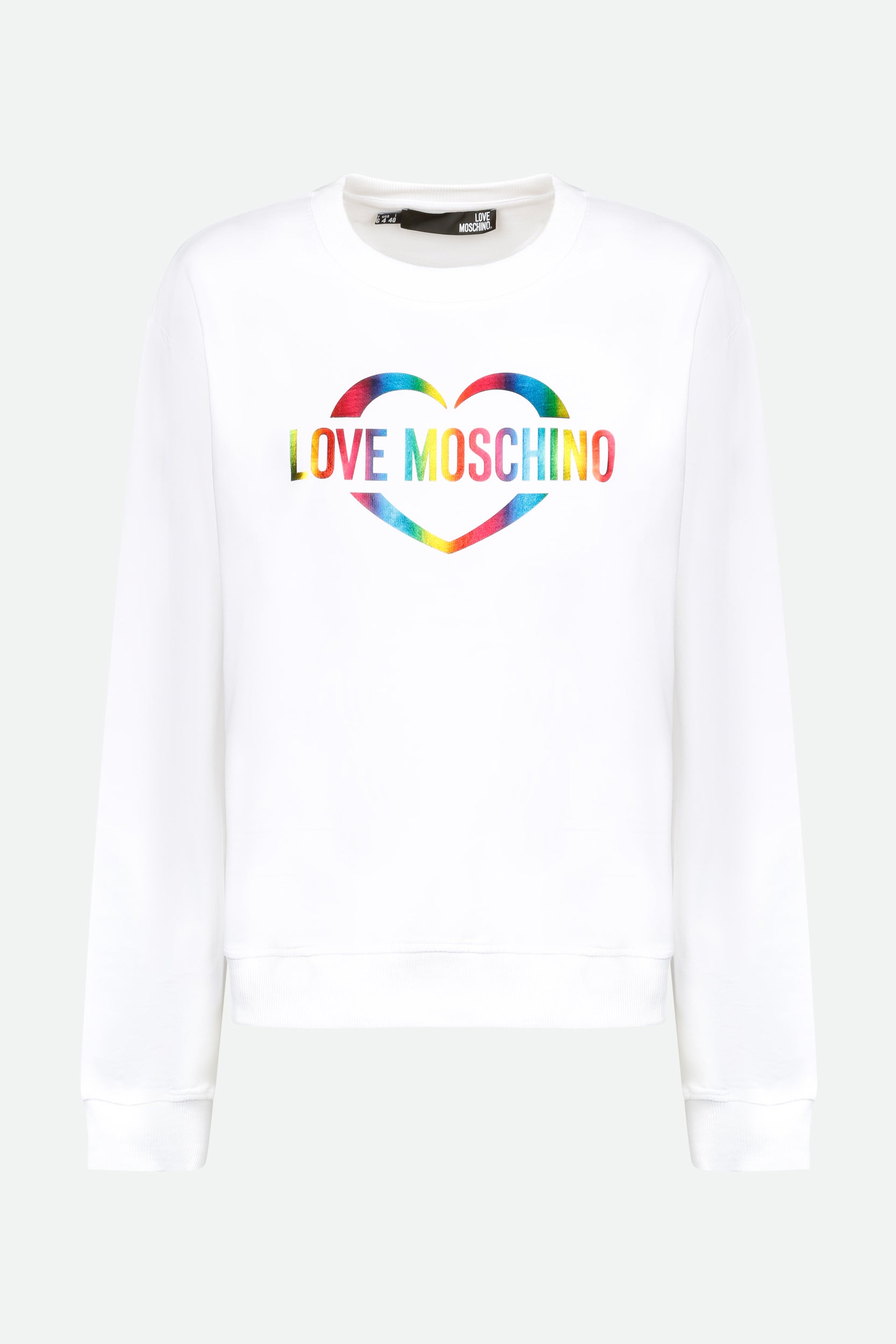 Love Moschino White Sweatshirt