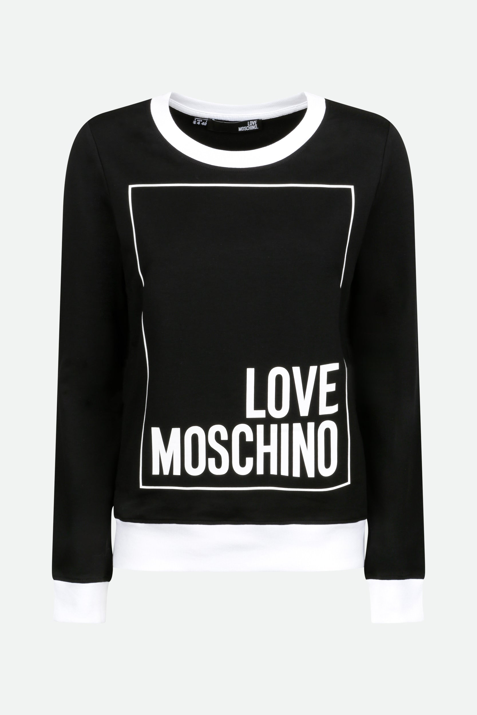 Love Moschino Black Sweatshirt