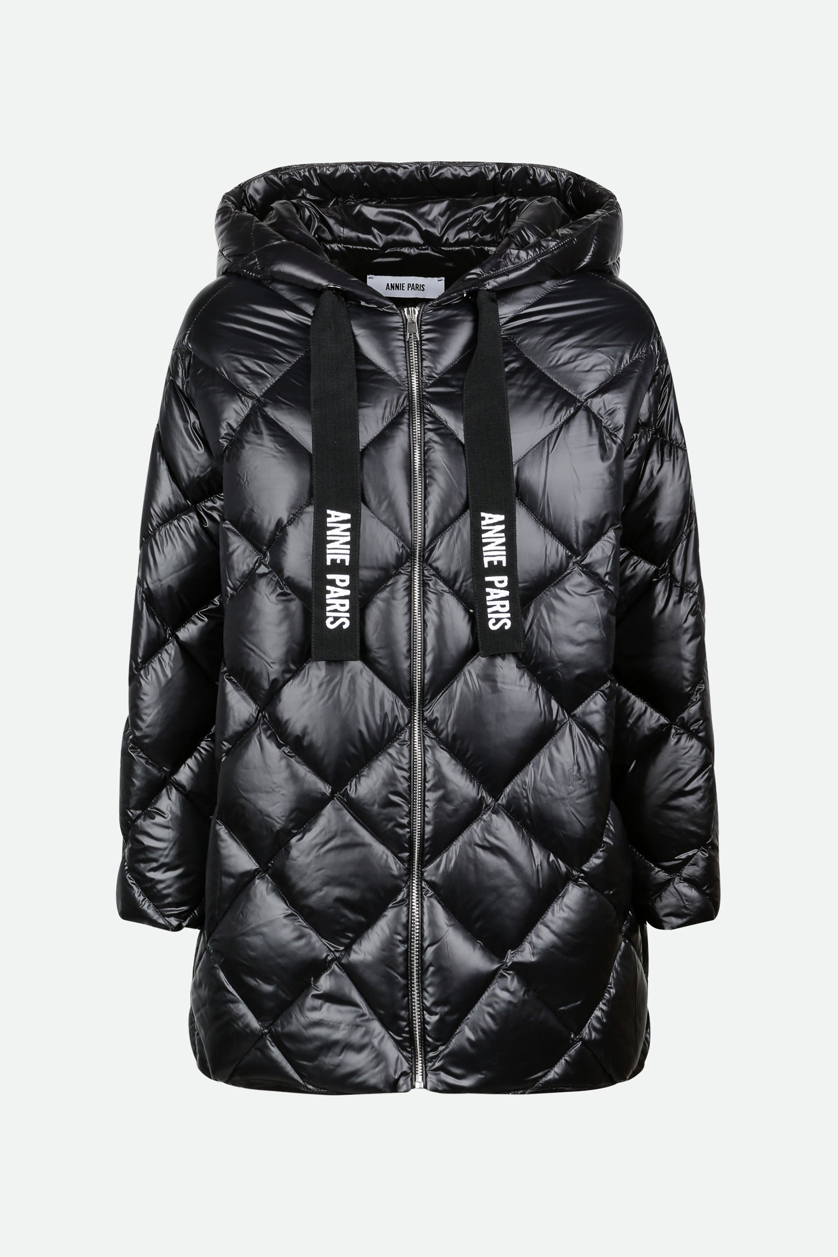 Annie Paris Black Down Jacket