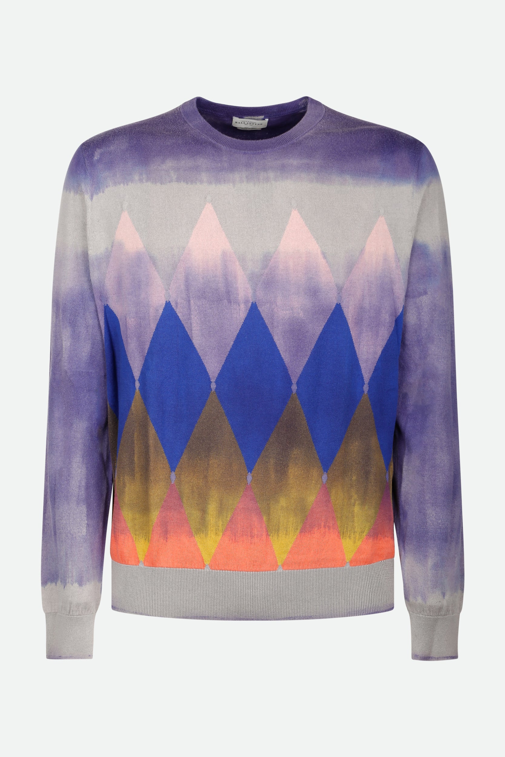 Ballantyne Multicolored diamond sweater