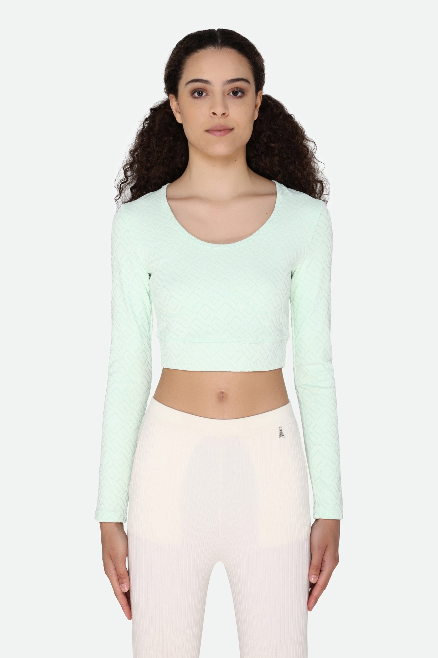 Guess Green Crop Top