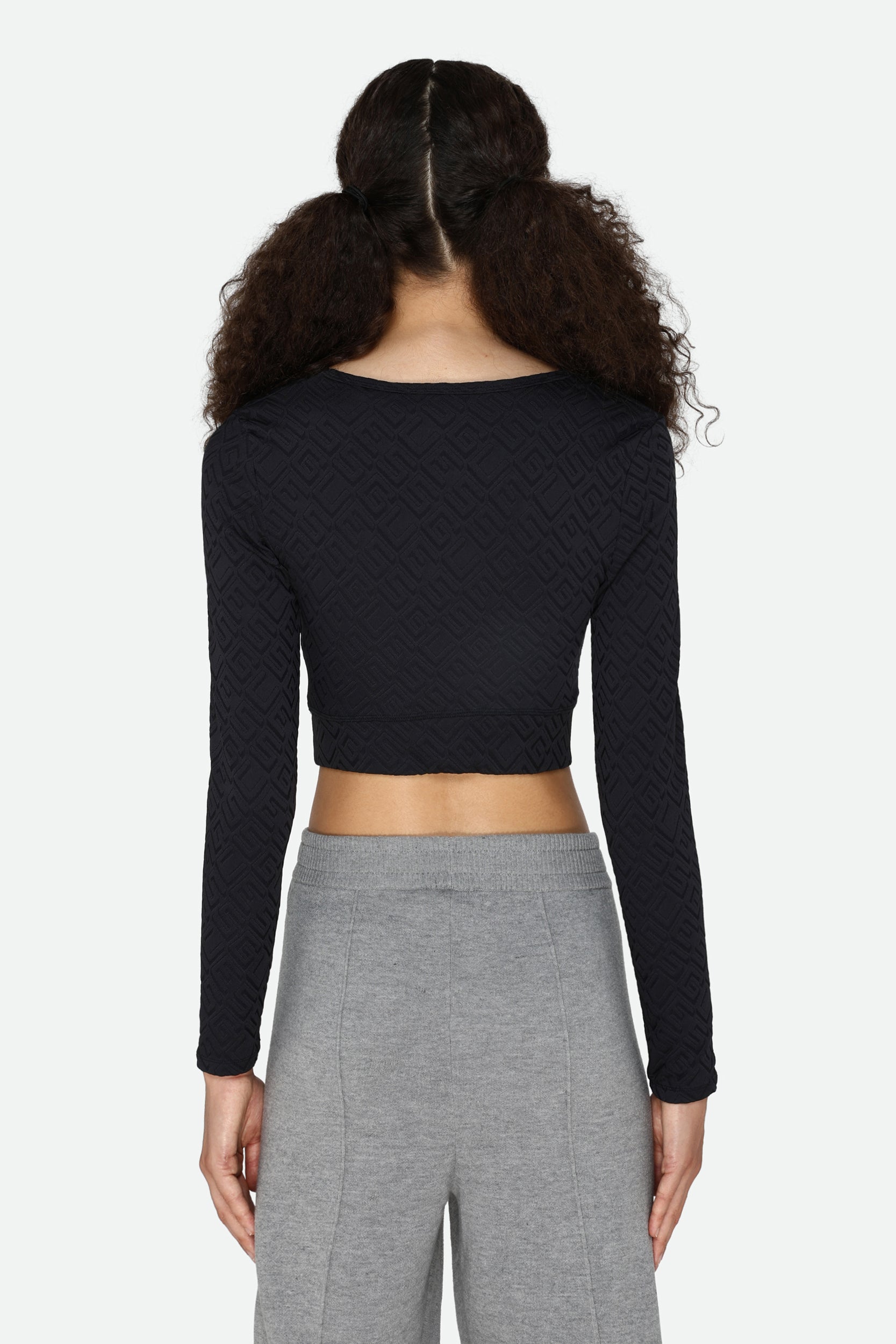 Guess Black Crop Top