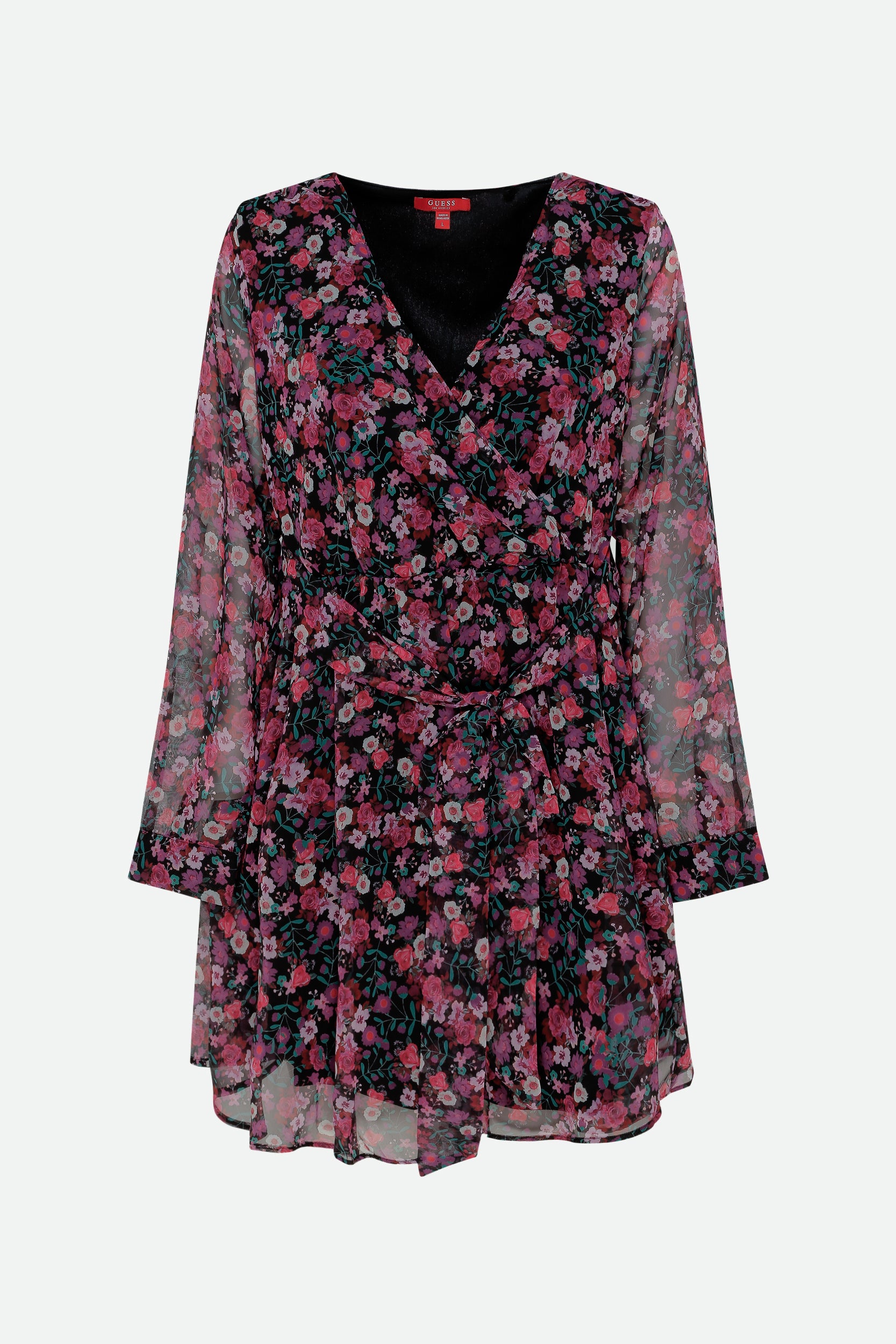 Guess Multicolor Floral Dress