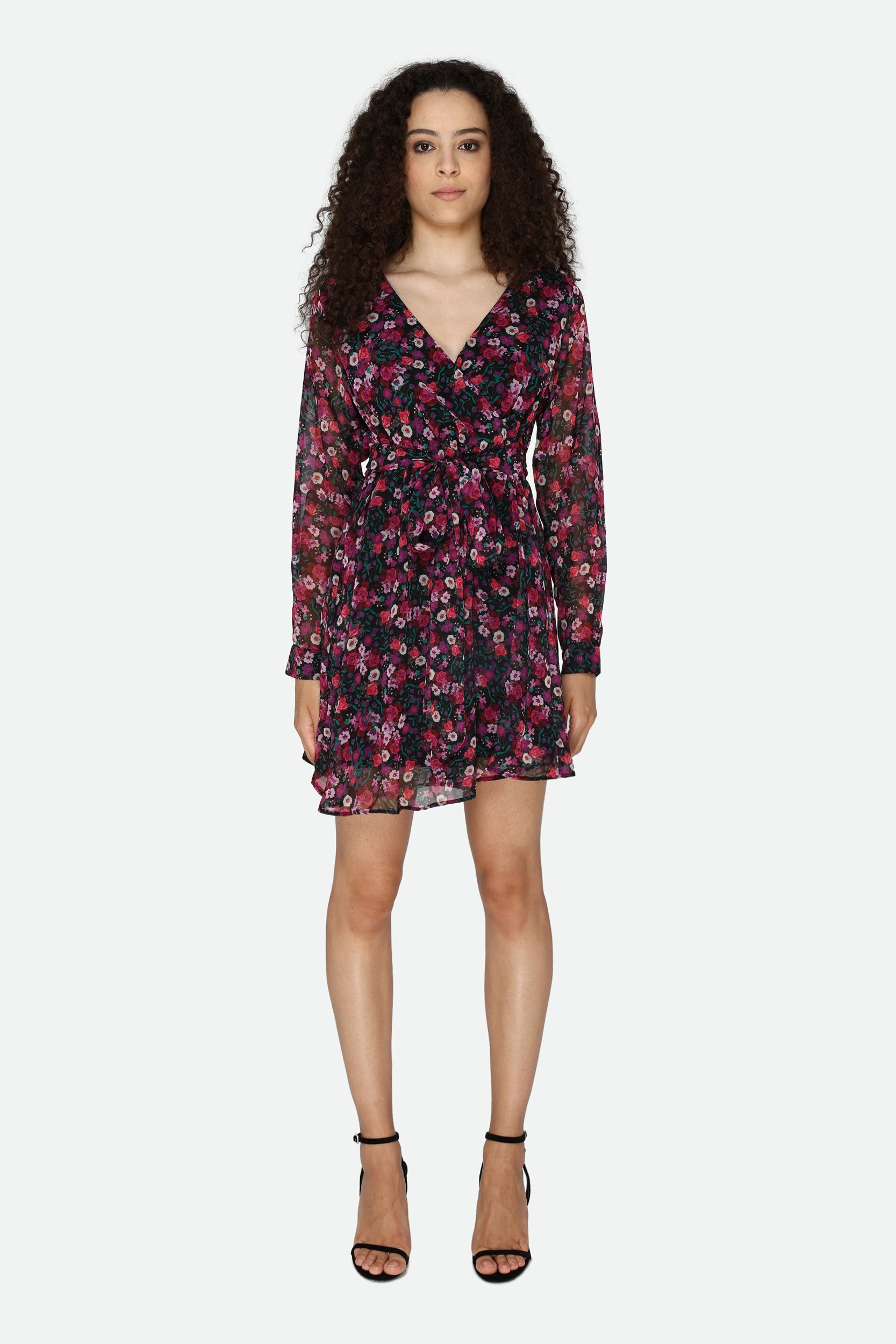 Guess Multicolor Floral Dress