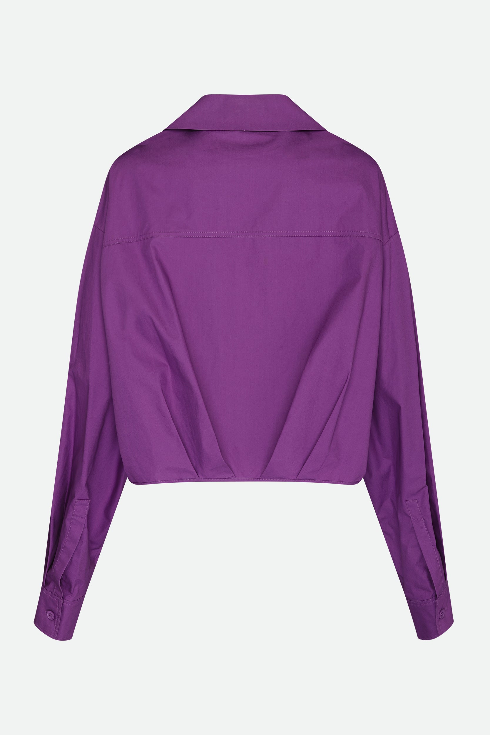 Twinset Camicia Cropped Viola