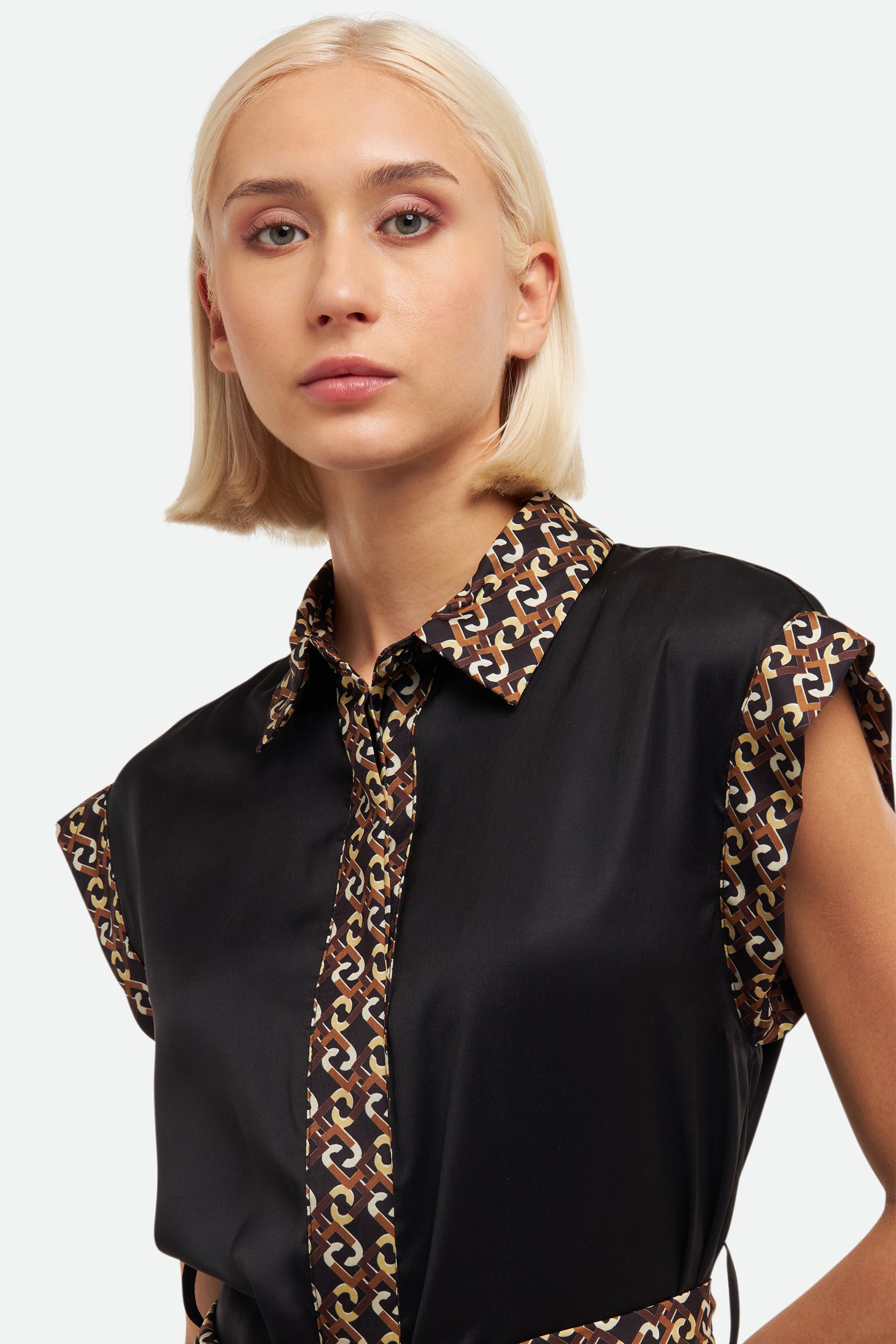 Liu Jo Black Shirt Dress