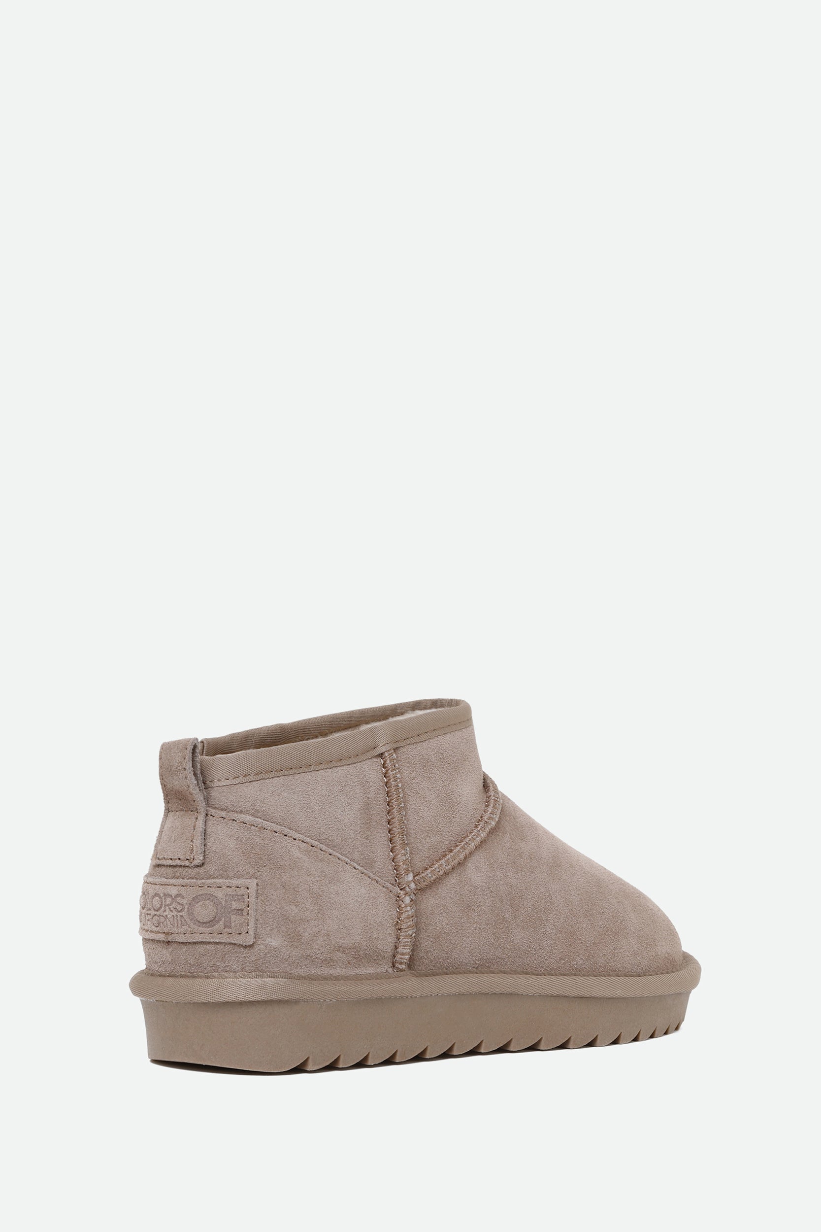 Colors of California Low Suede Boot Grey