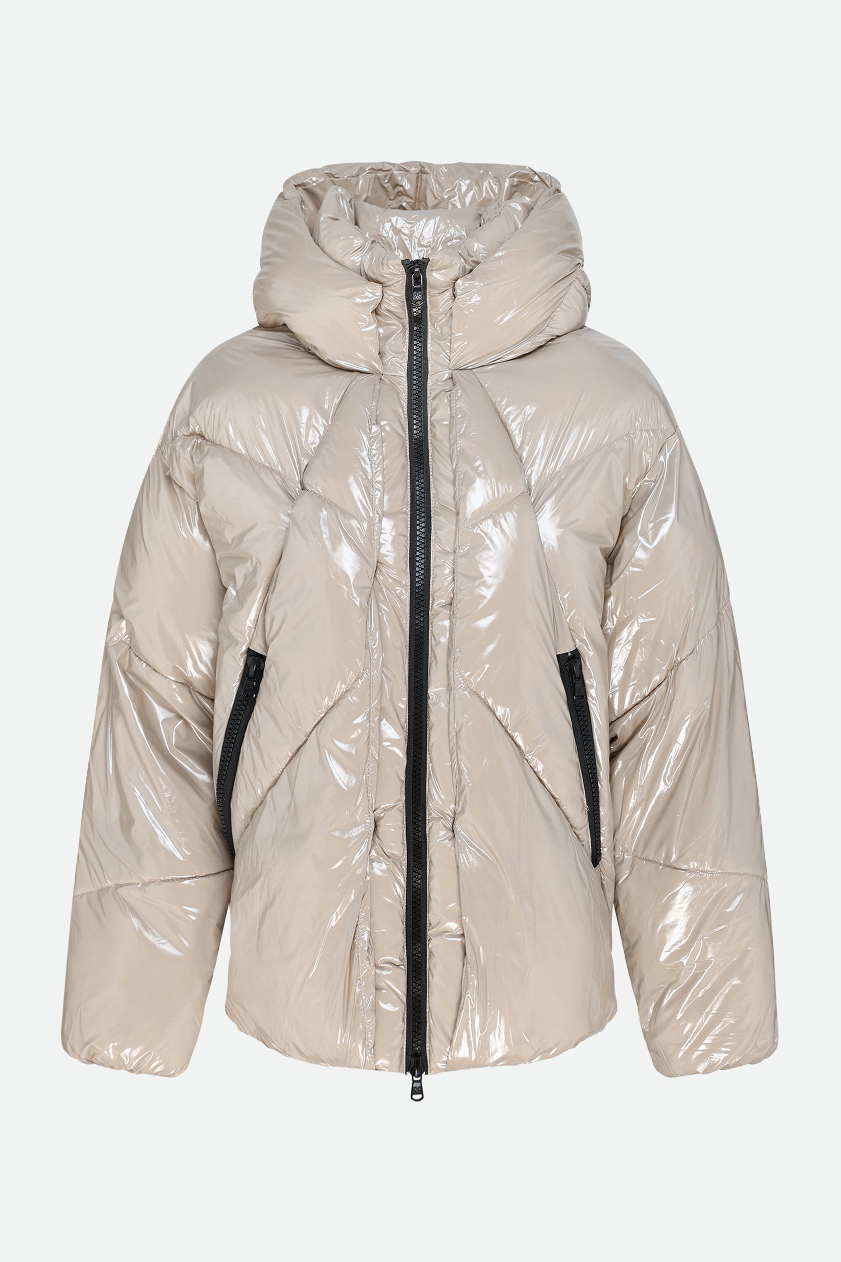 Canadian McBride Cream Glossy Jacket