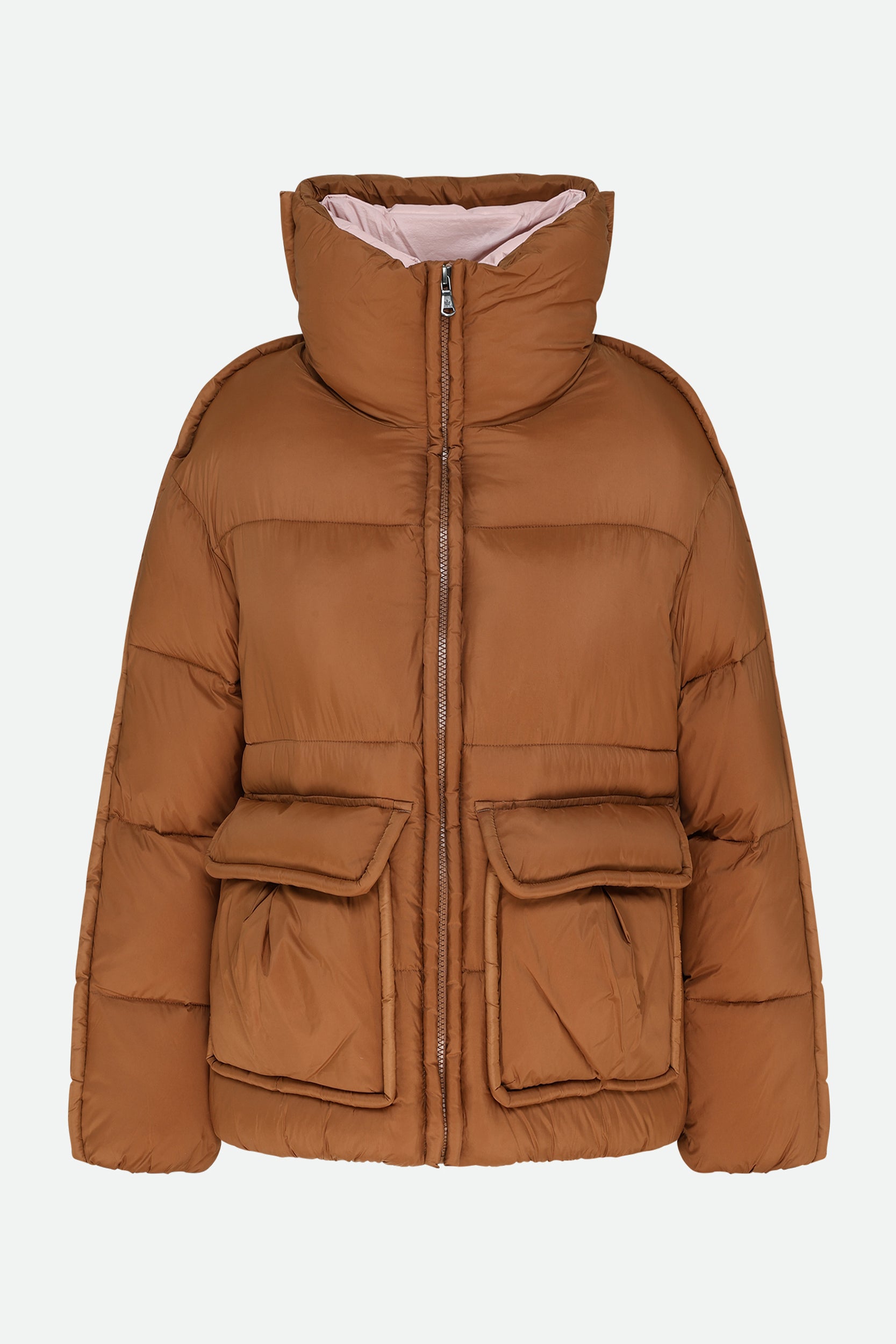 Canadian Down Jacket Moberly Short Brown