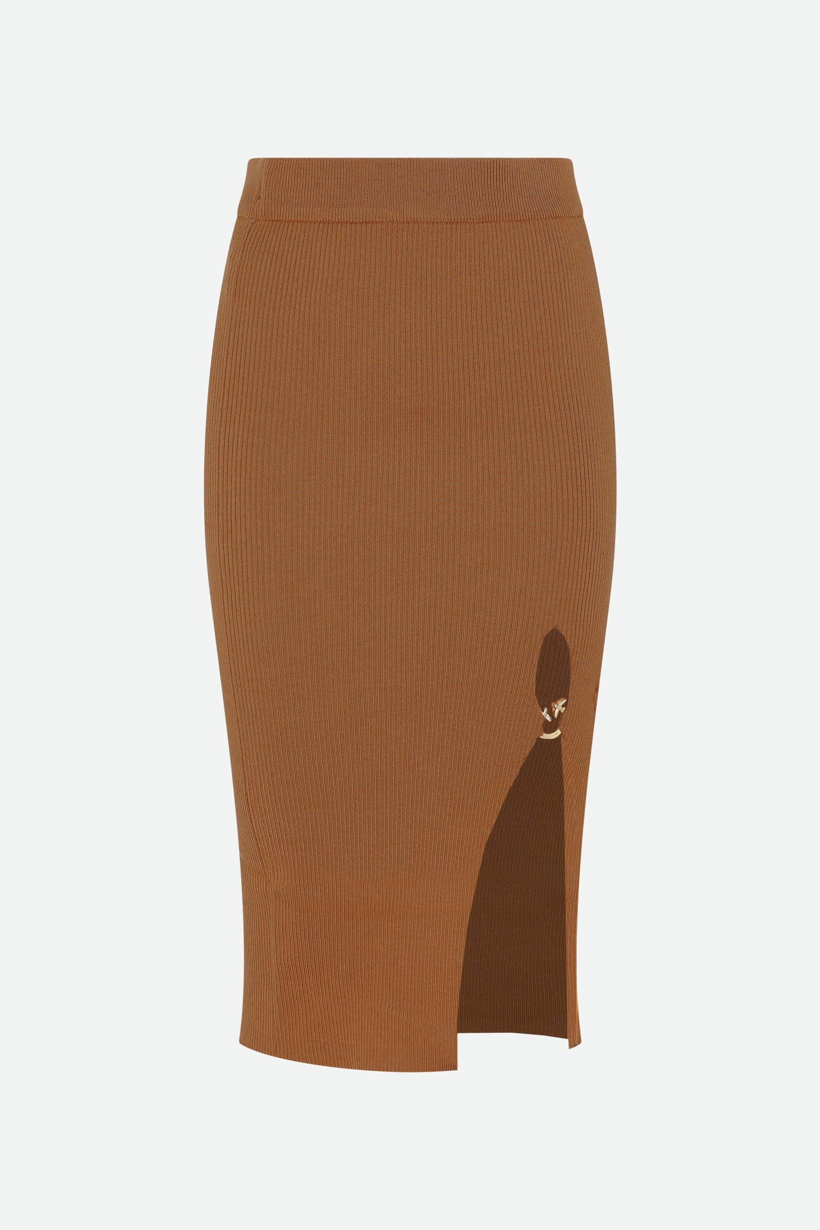 Pinko Brown Pencil Skirt