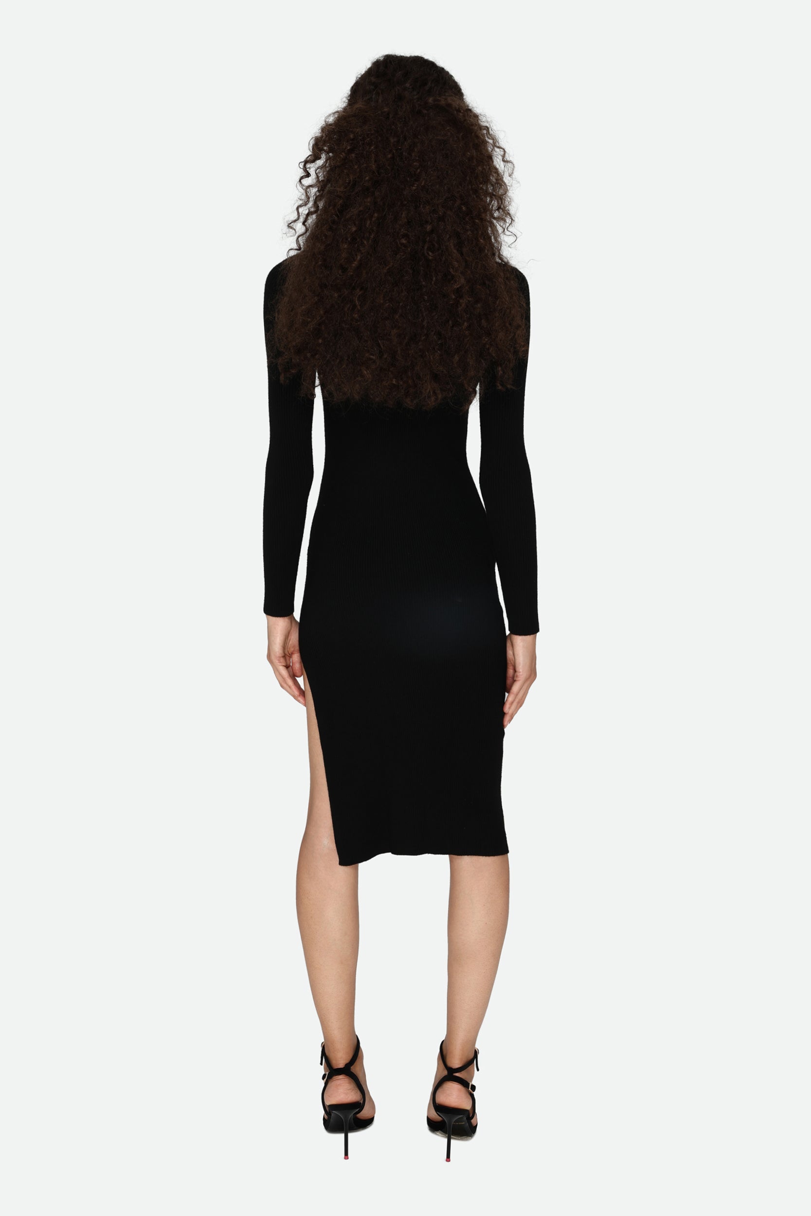 Pinko Black Sheath Dress