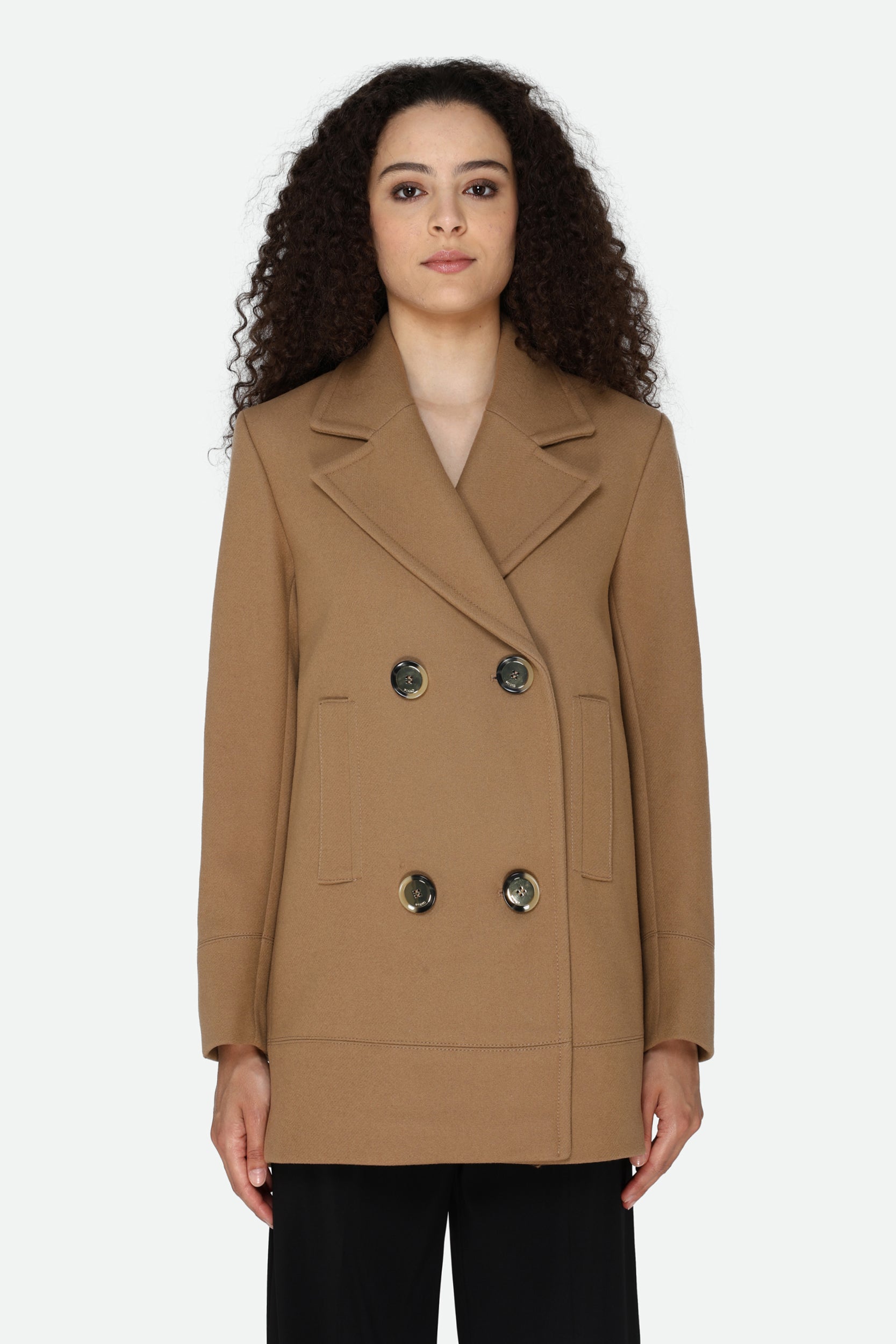 Pinko Camel Coat