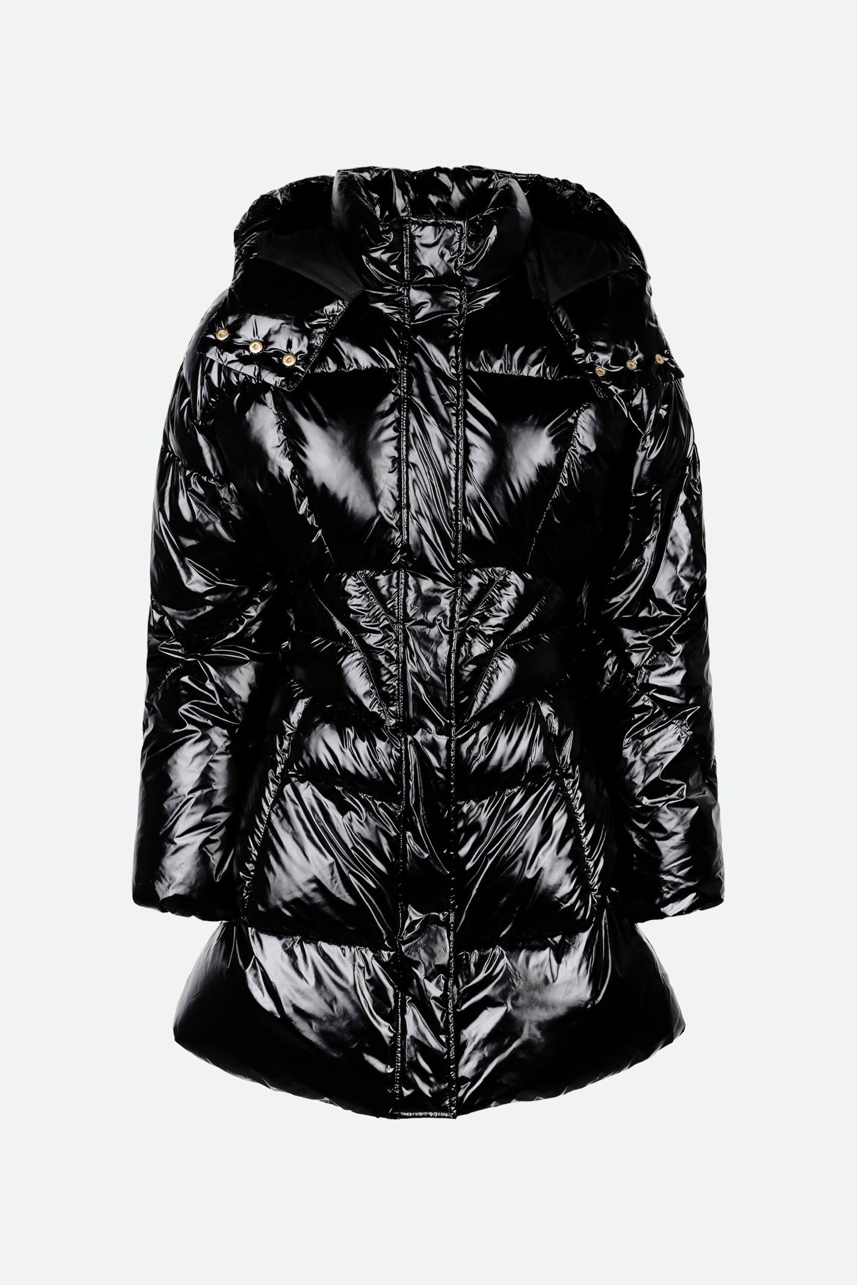 Pinko Black Down Jacket