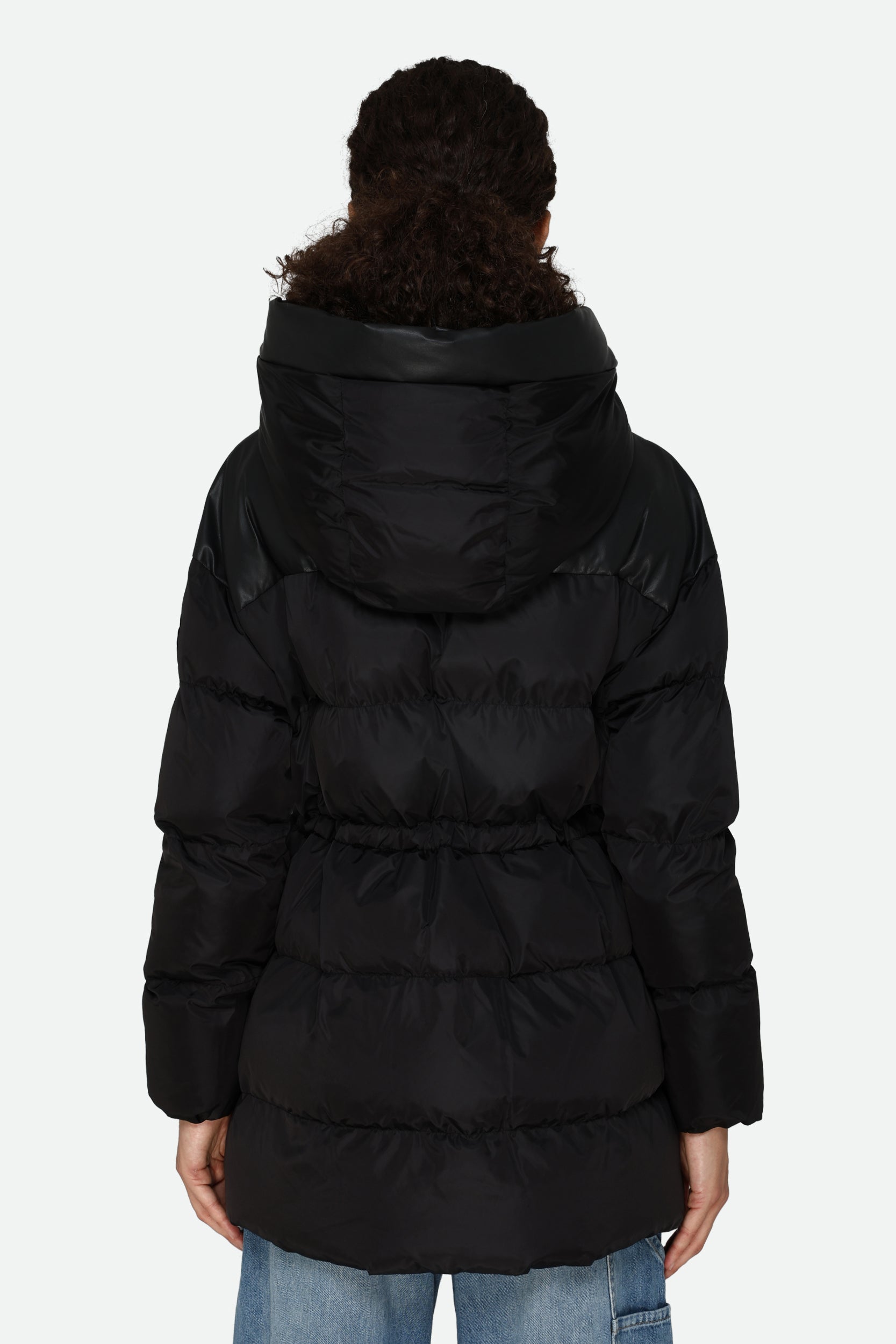 Pinko Black Down Jacket