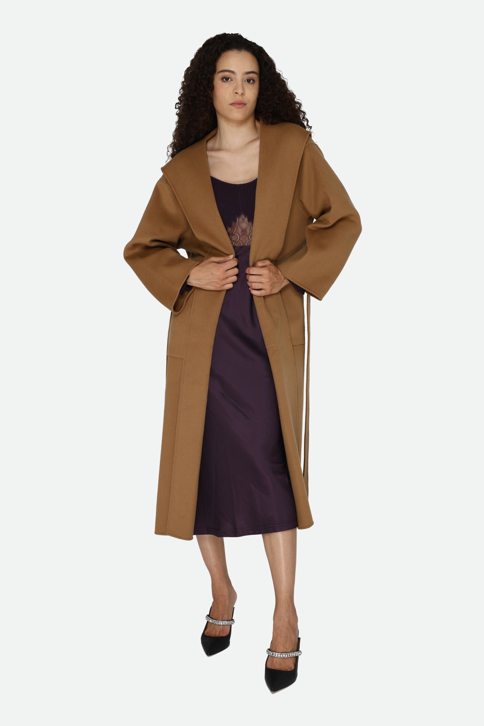 Pinko Camel Coat