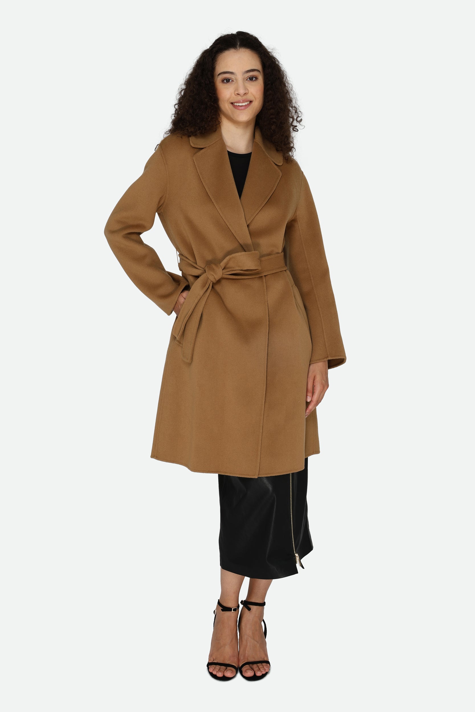 Pinko Camel Brown Coat