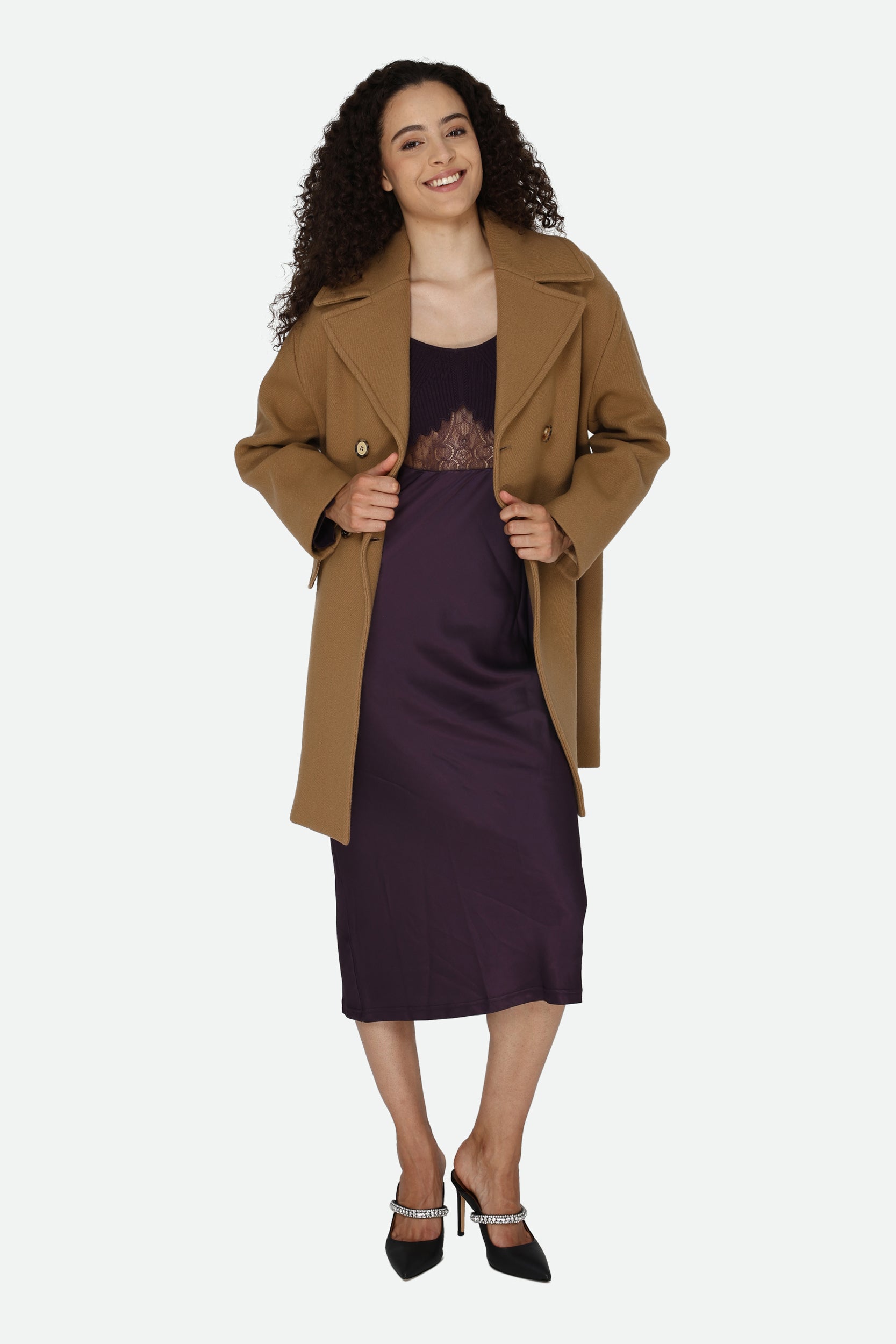 Pinko Camel Coat