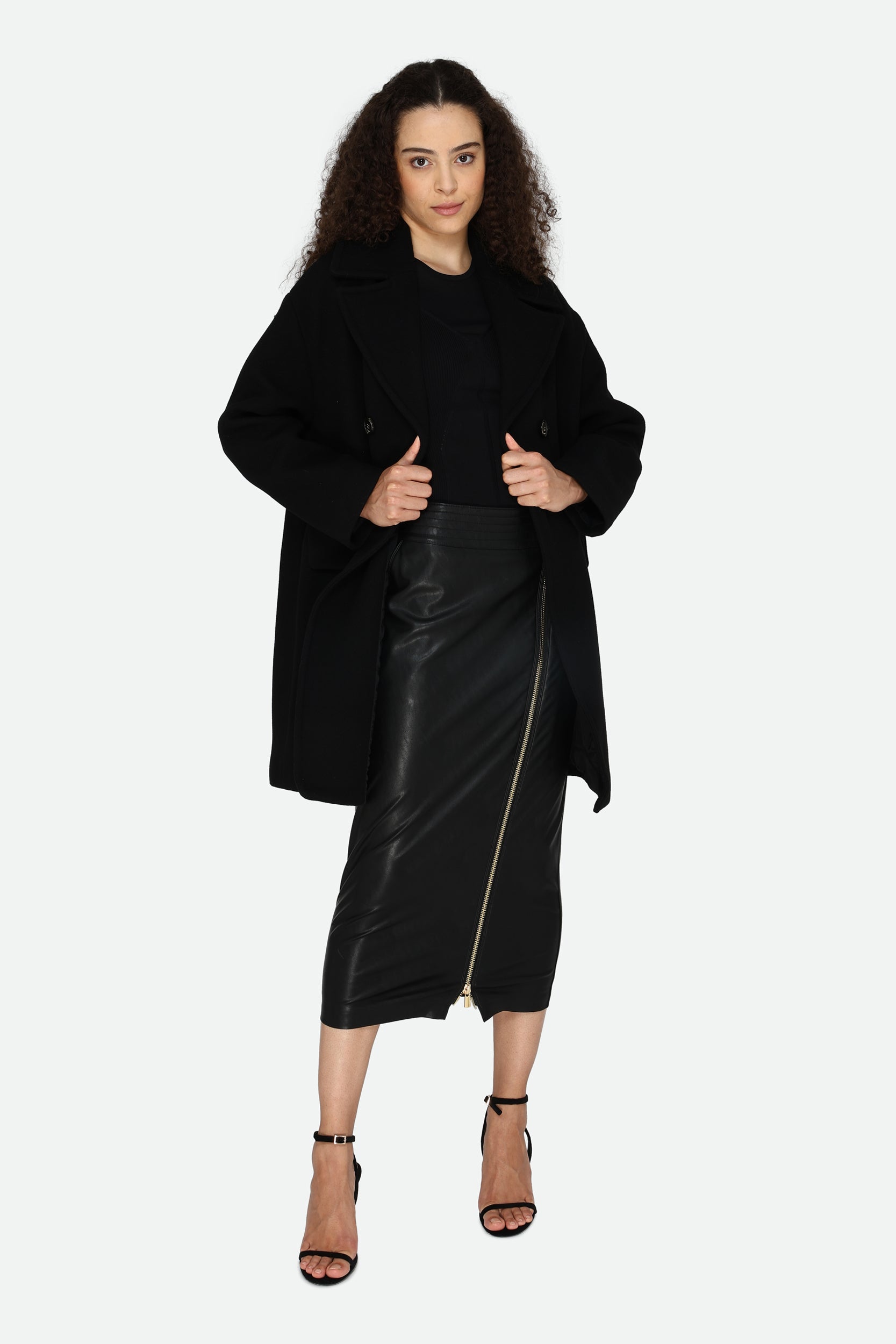 Pinko Cappotto Nero