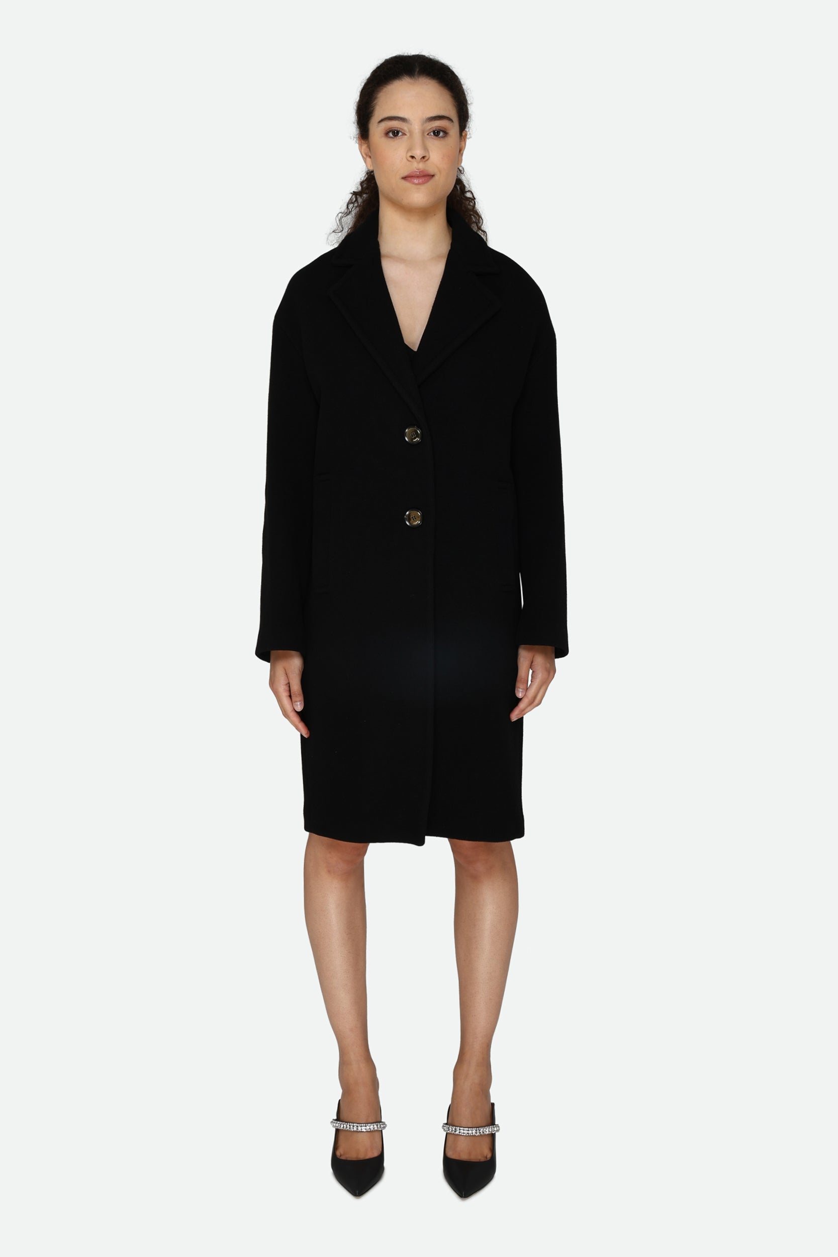 Pinko Cappotto Nero