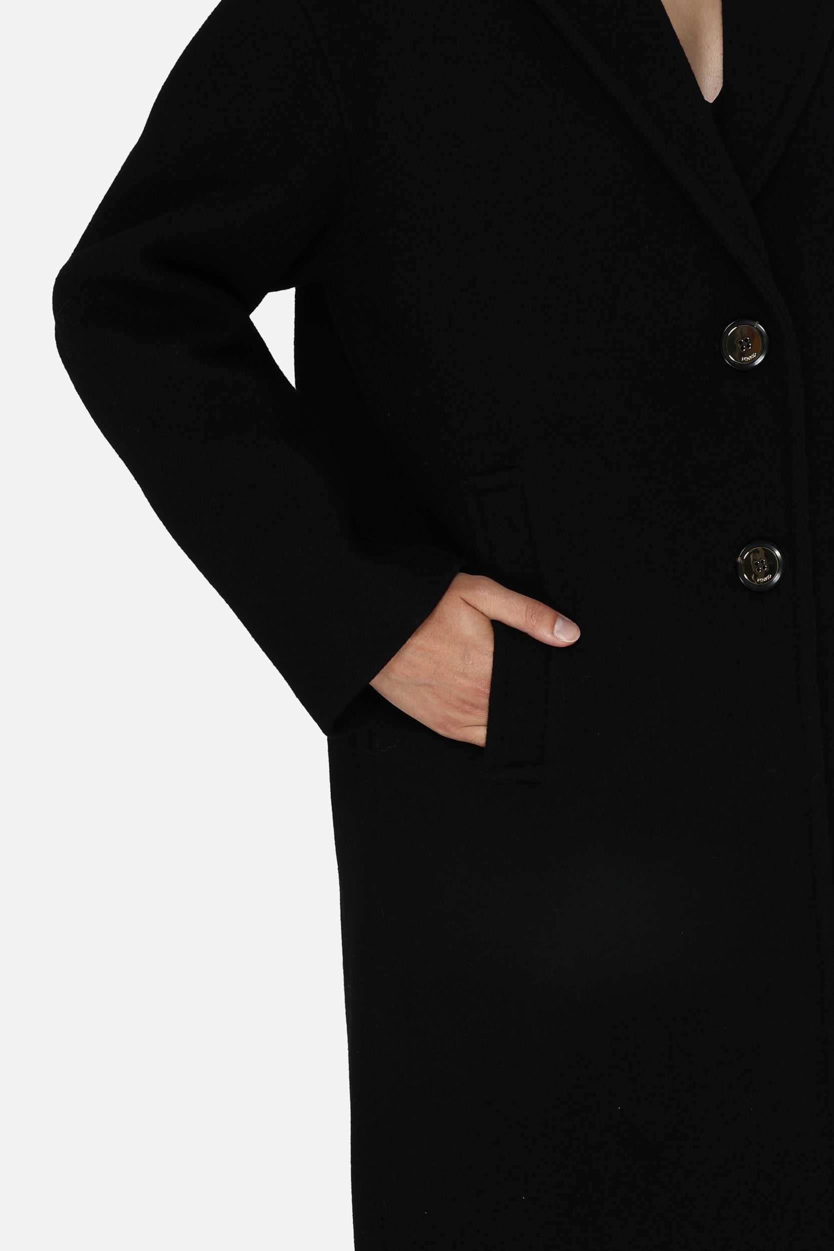 Pinko Cappotto Nero