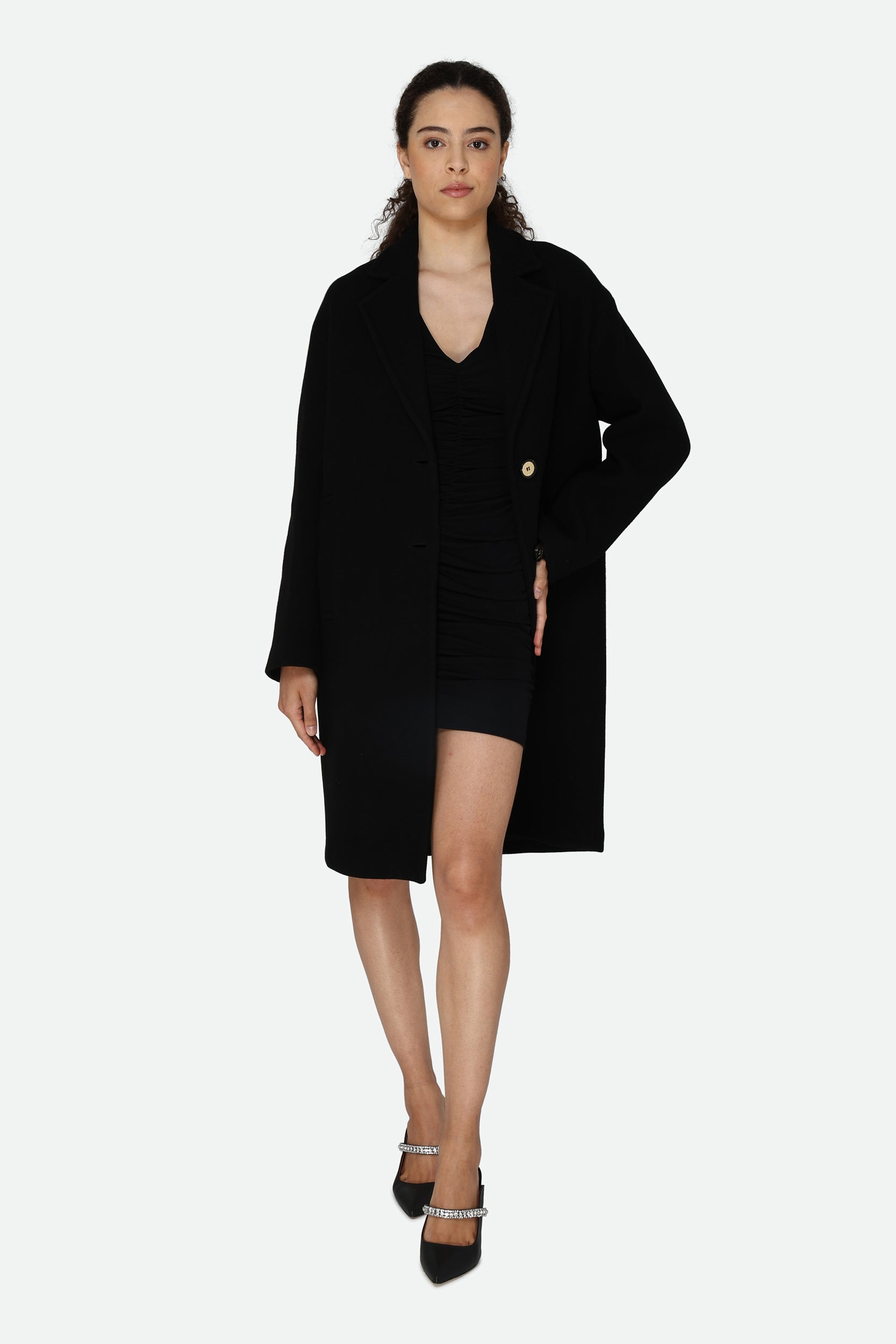 Pinko Cappotto Nero