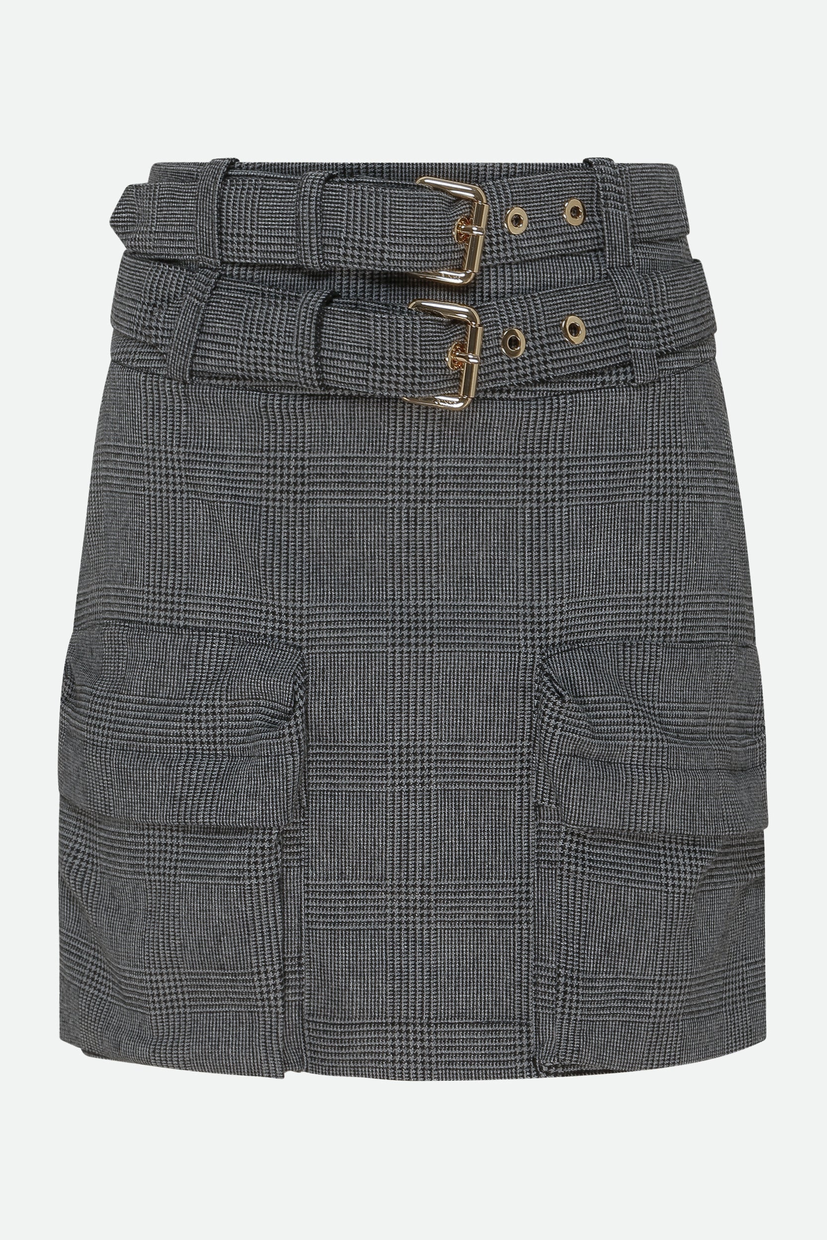 Pinko Grey Miniskirt