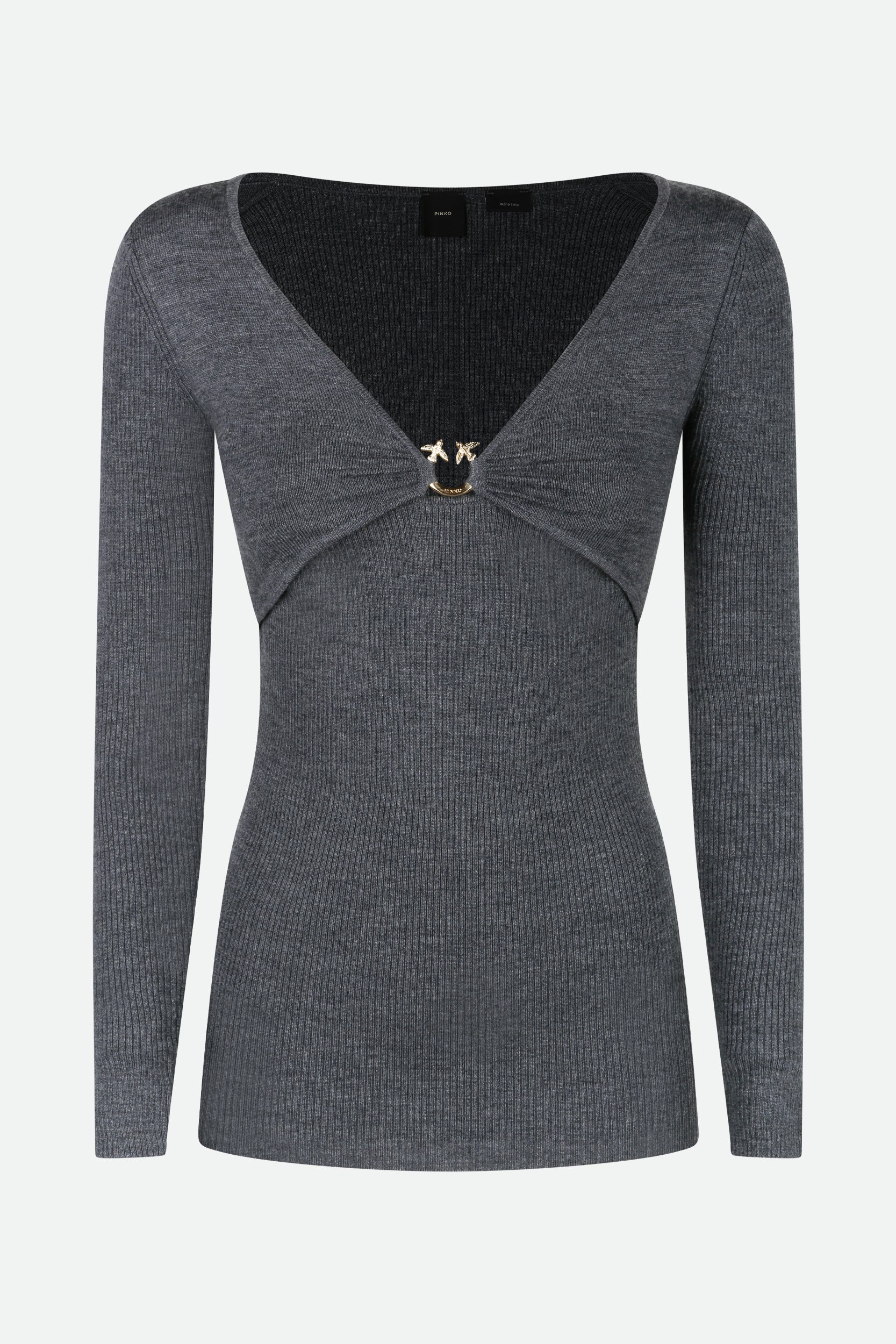 Pinko Grey Sweater