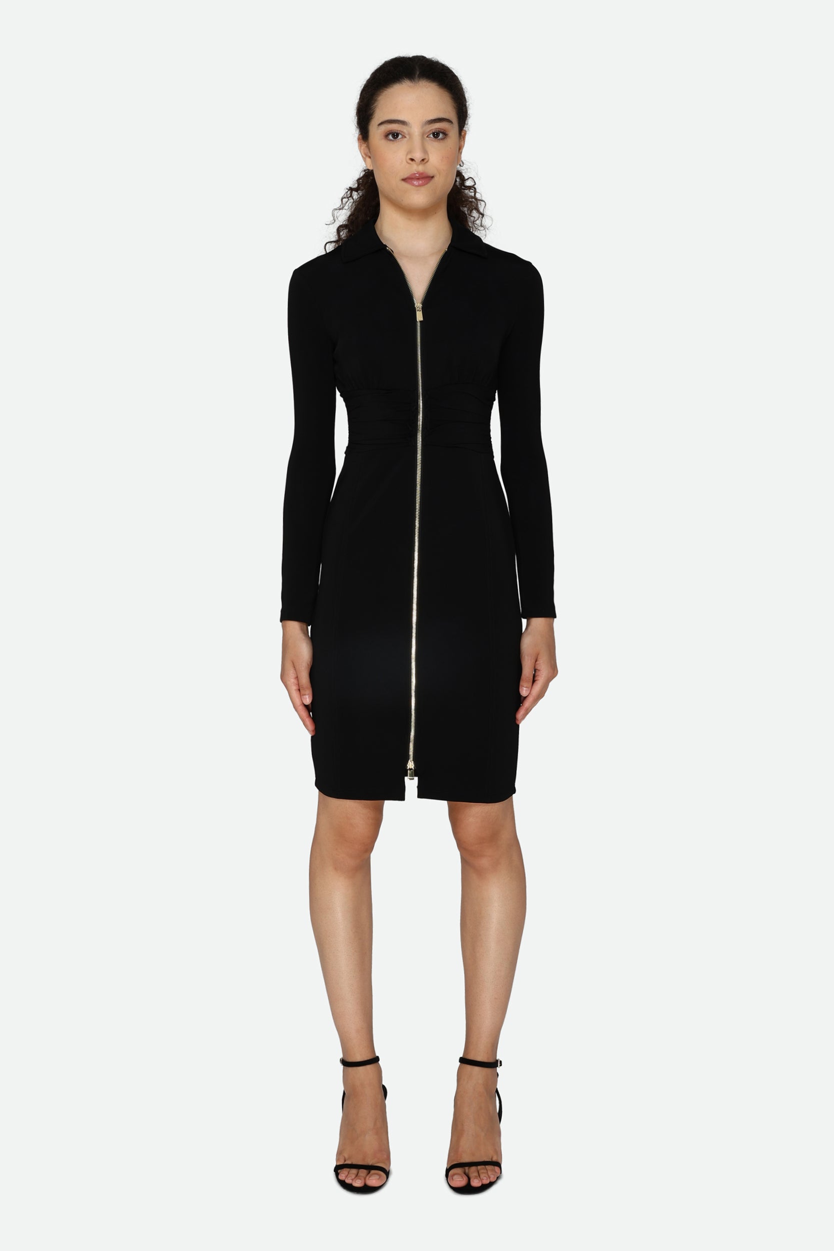 Pinko Akane Black Dress