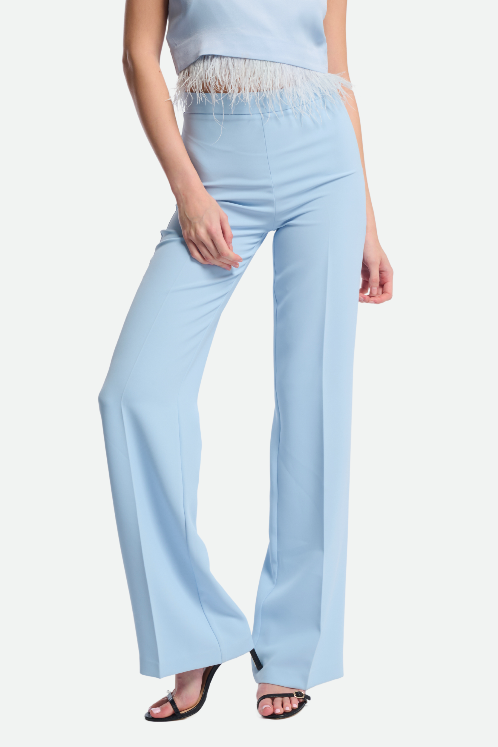 Twinset Pantaloni Azzurri