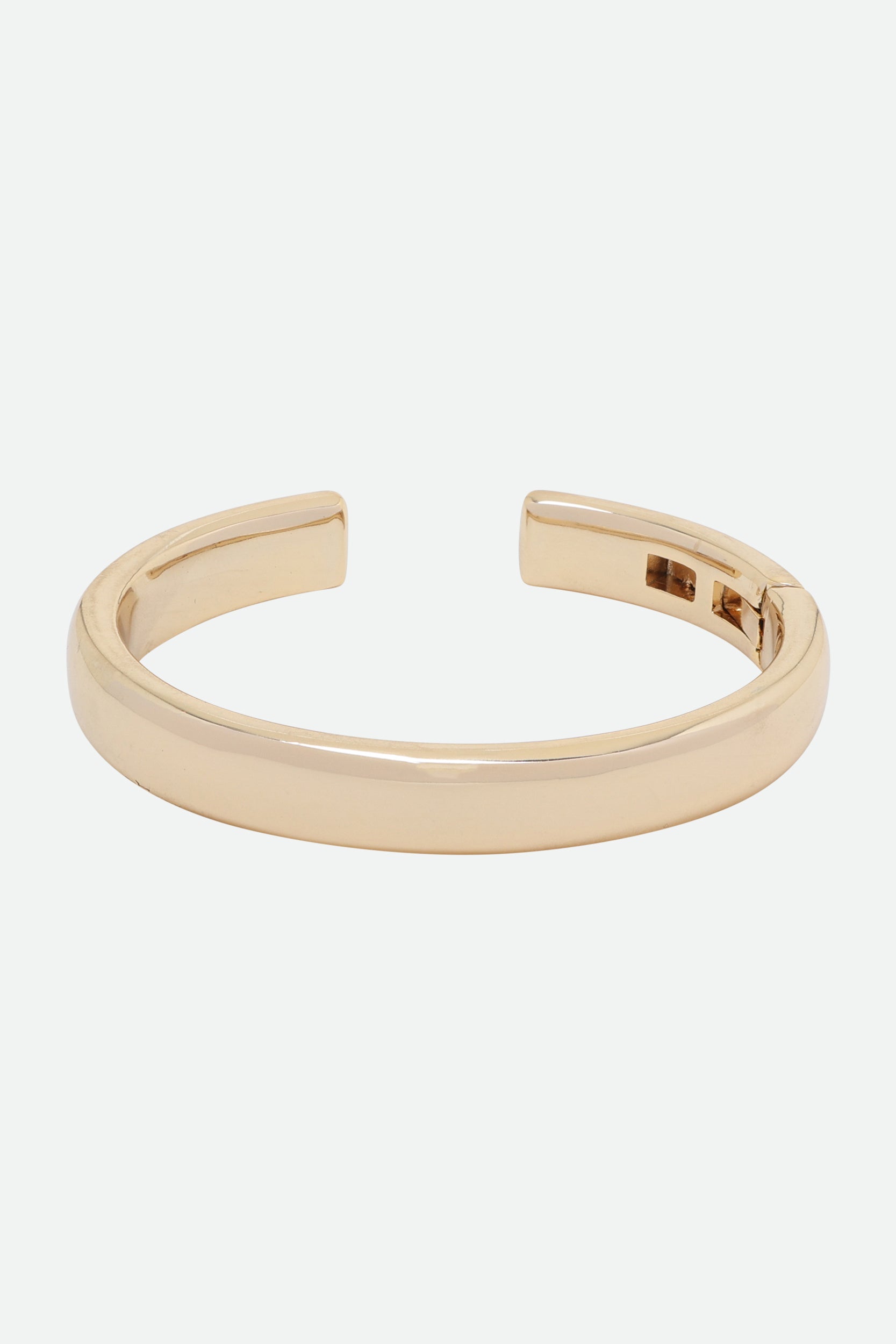 Melusina Bijoux Rigid Golden Bracelet