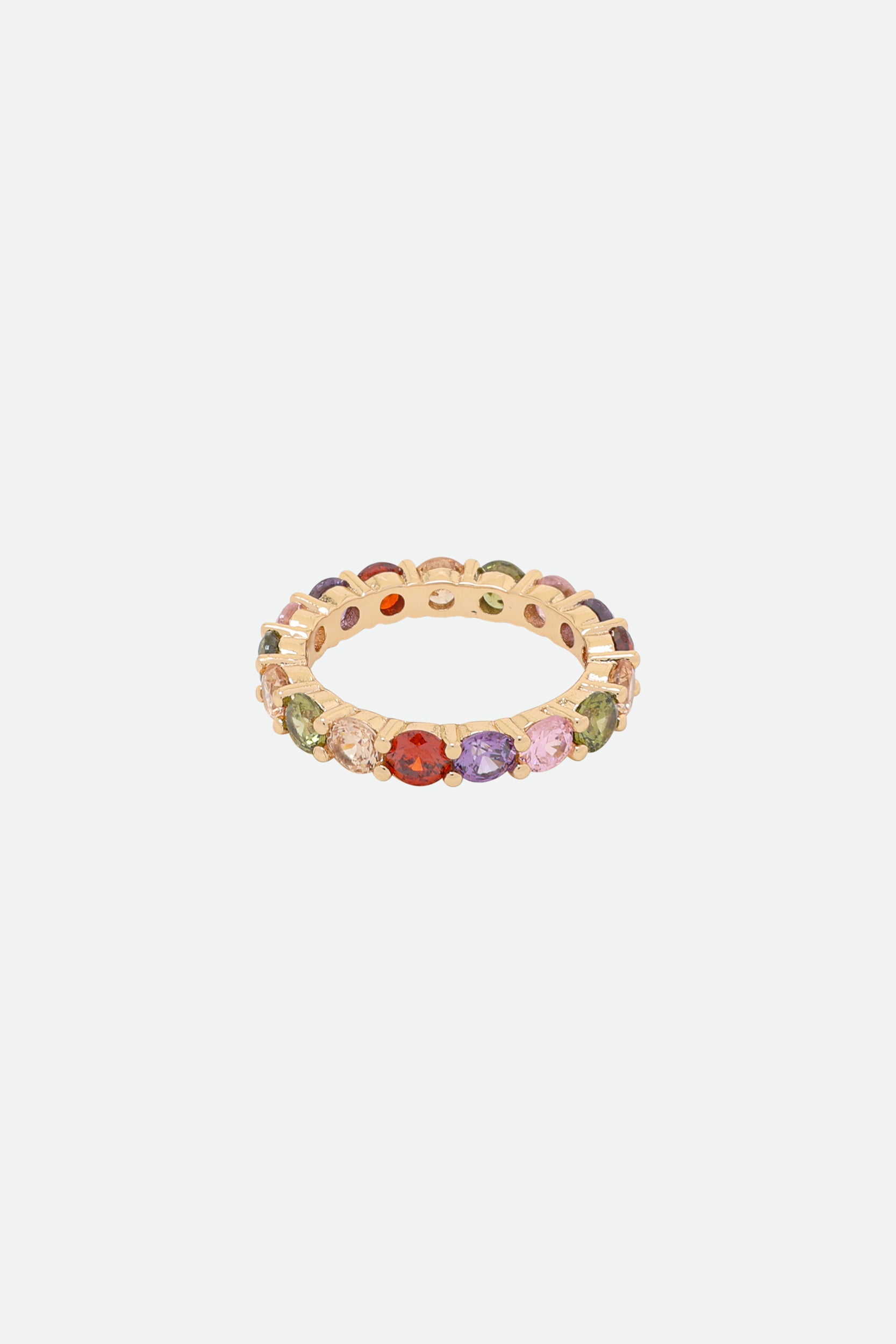 Melusina Bijoux Ring with Colored Zirconia Gold