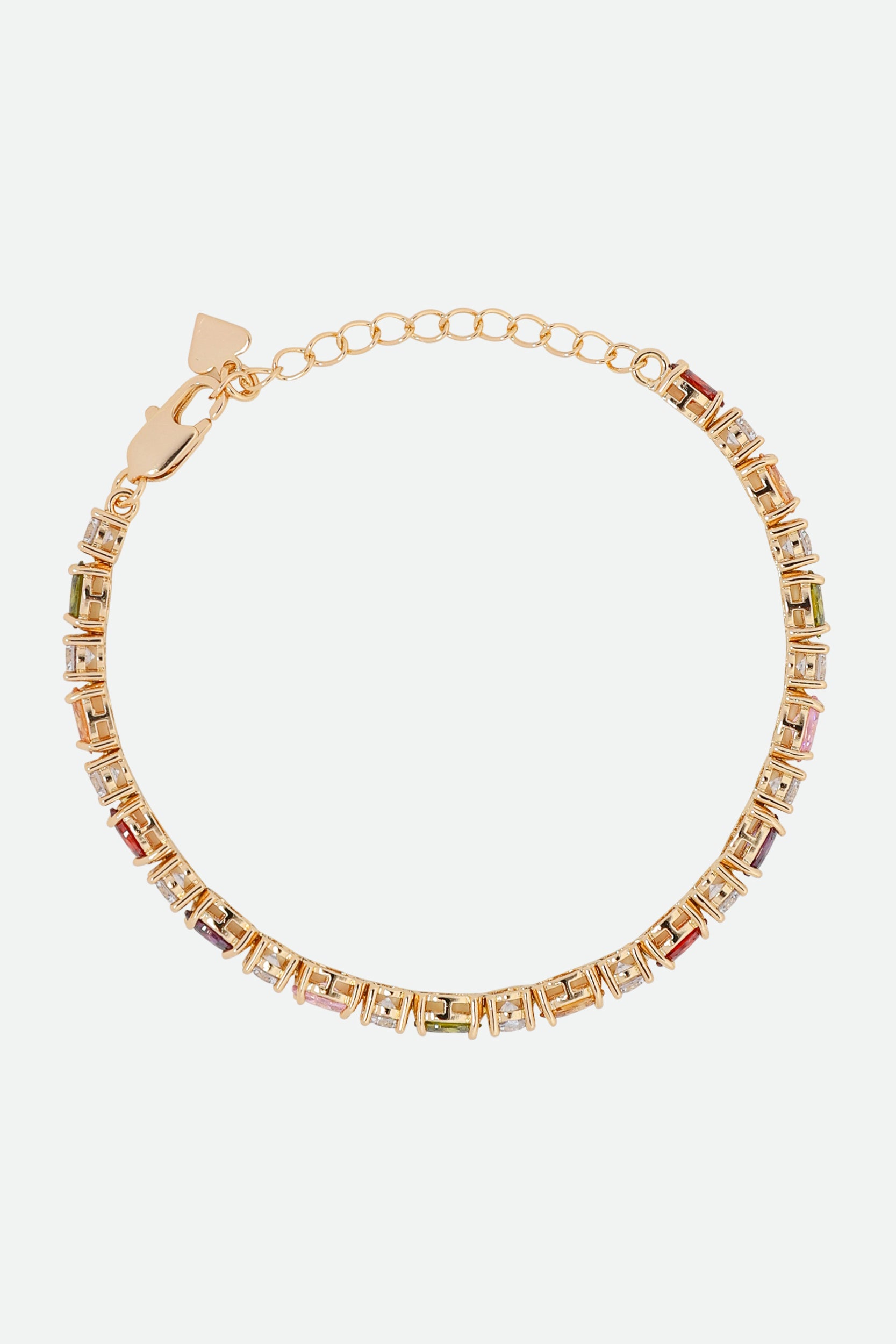 Melusina Bijoux Bracelet with Colored Zirconia