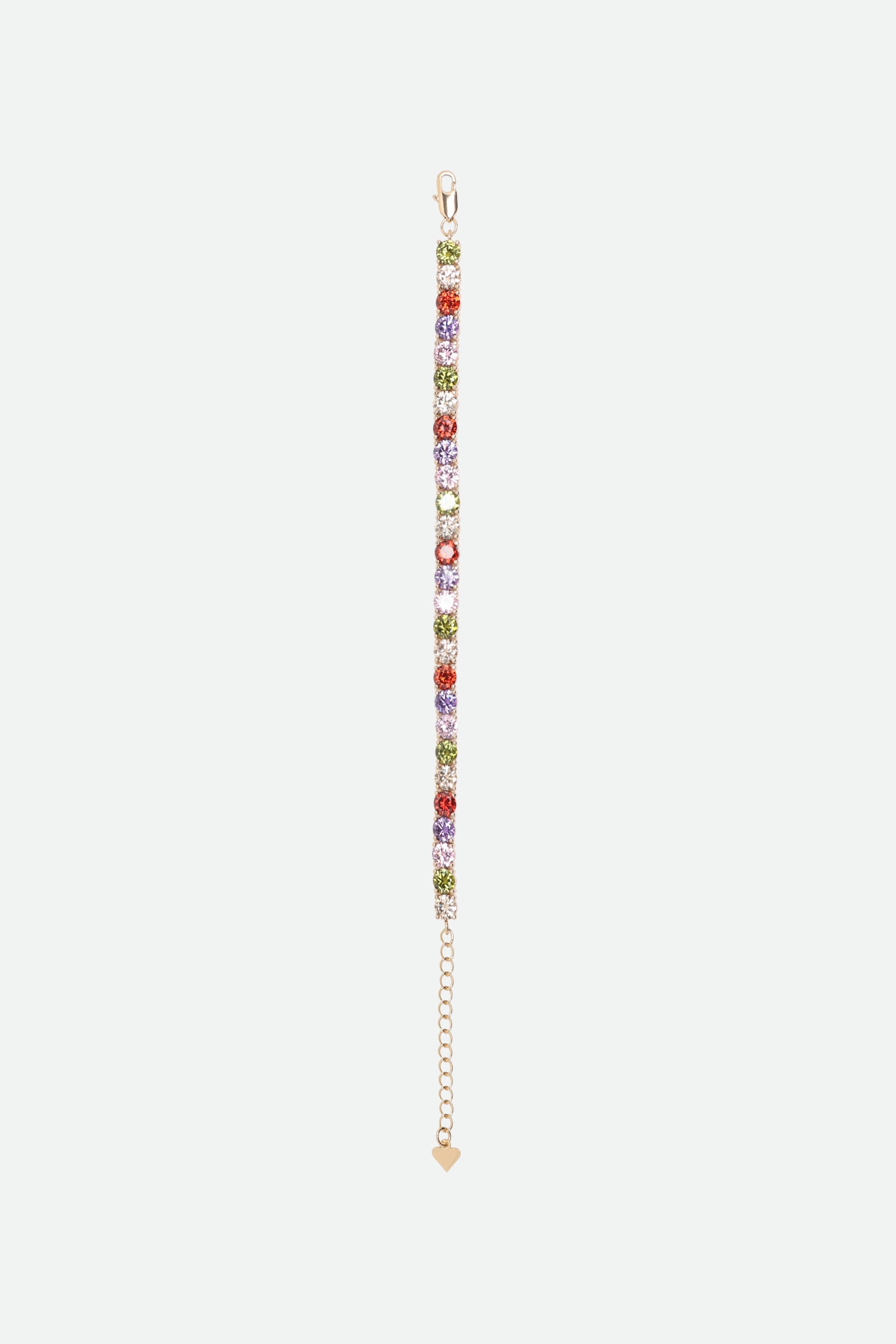 Melusina Bijoux Bracelet with Colored Zirconia