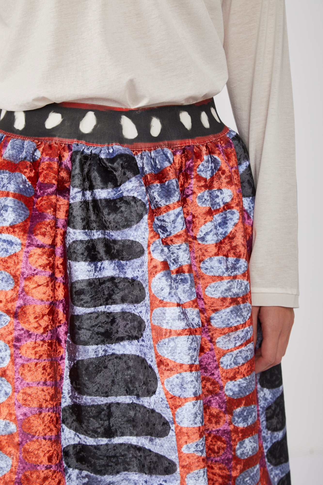 Stella jean midi skirt hotsell