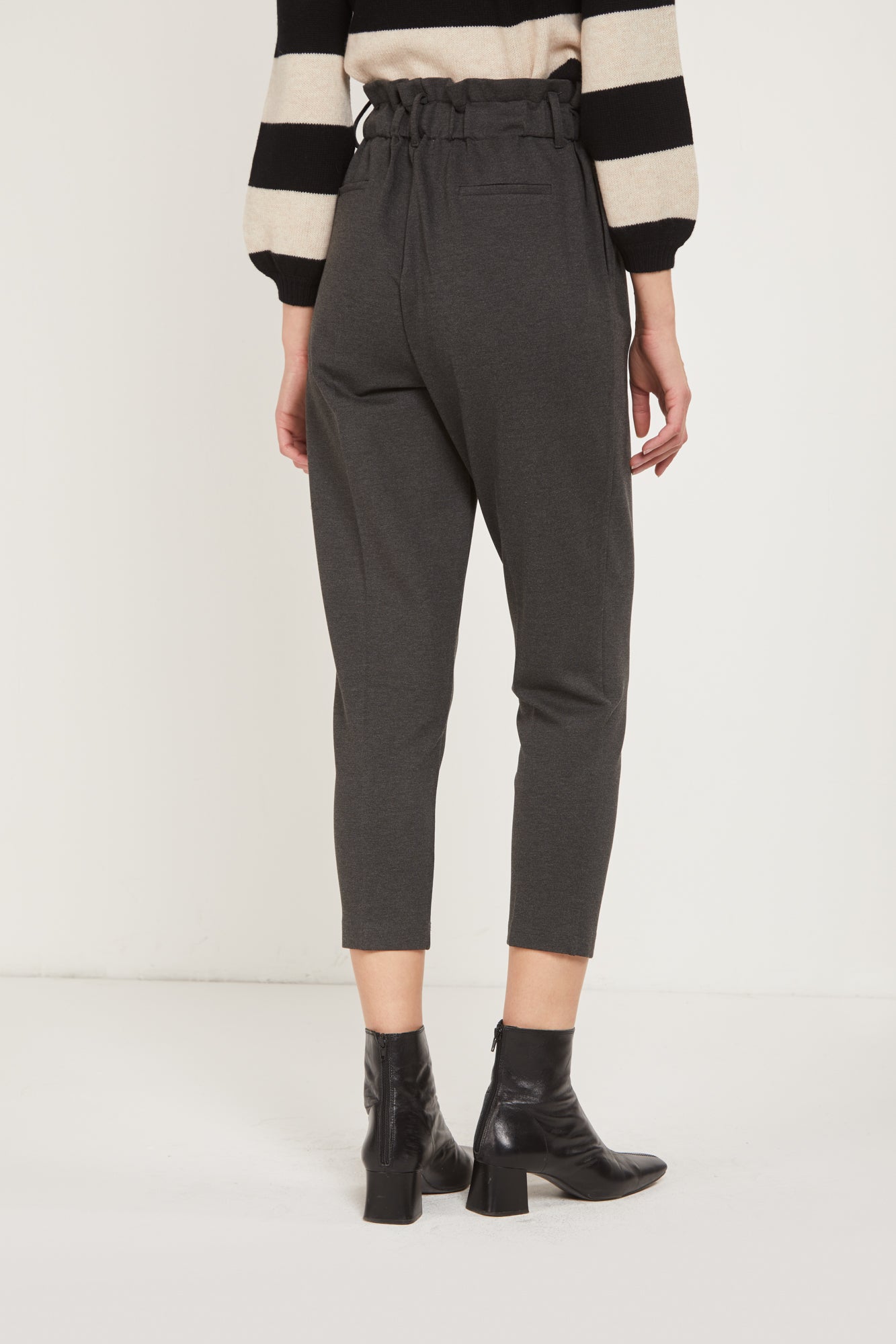 PRINCESSE LODO Gray Baggy Trousers